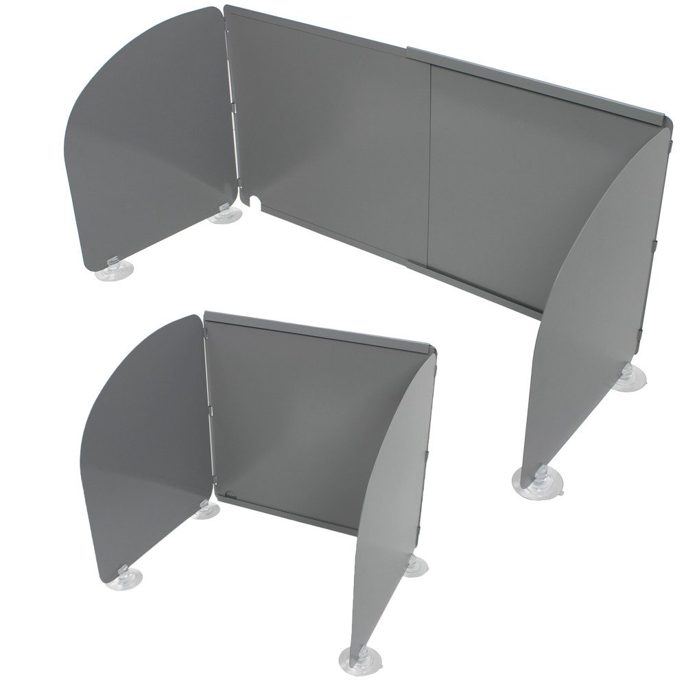 Frilight Grill-Windschutz Metall Windschutz Spritzschutz Gaskocher