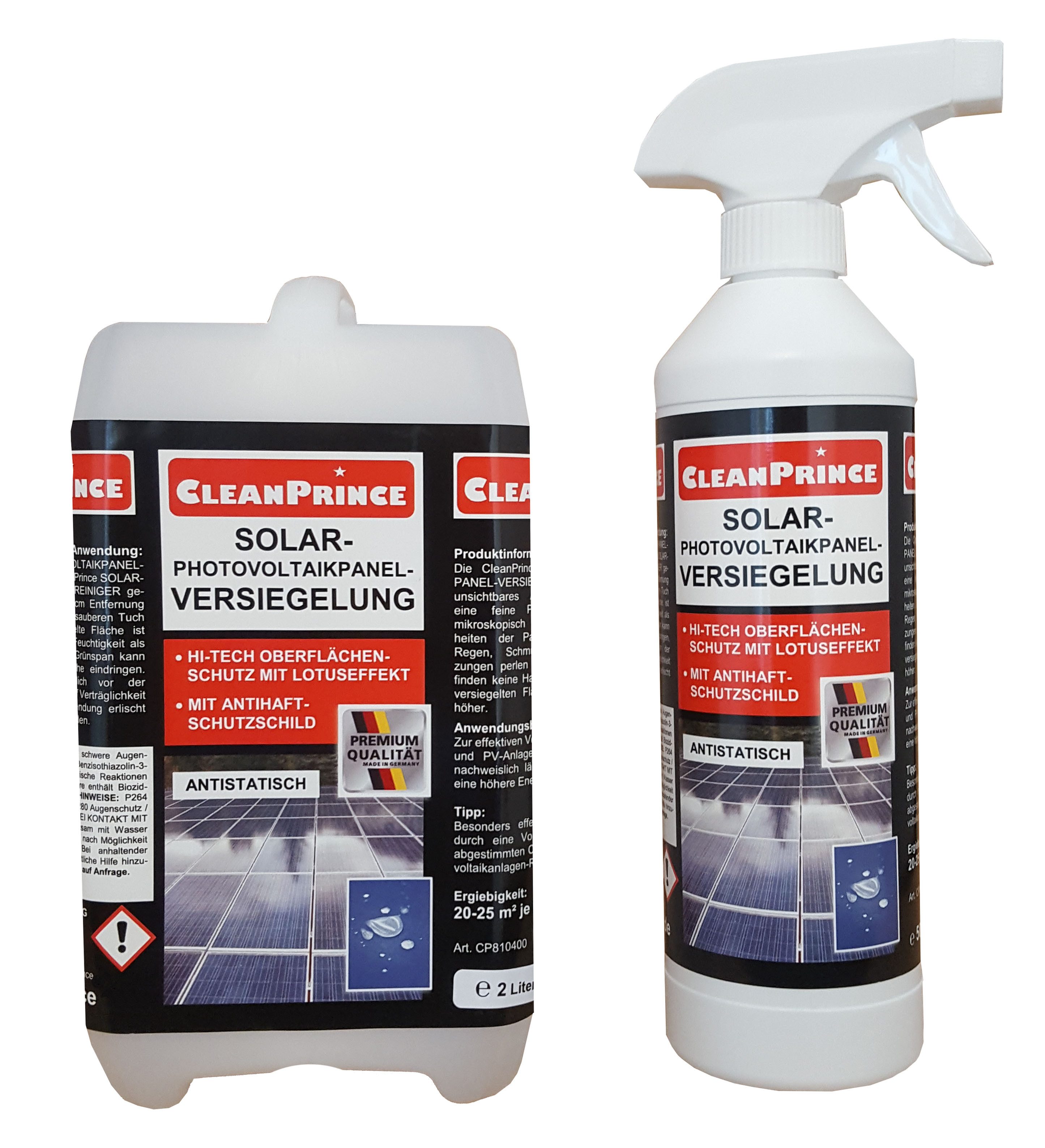 CleanPrince Solaranlagen & Photovoltaik Versiegelung, Imprägniermittel