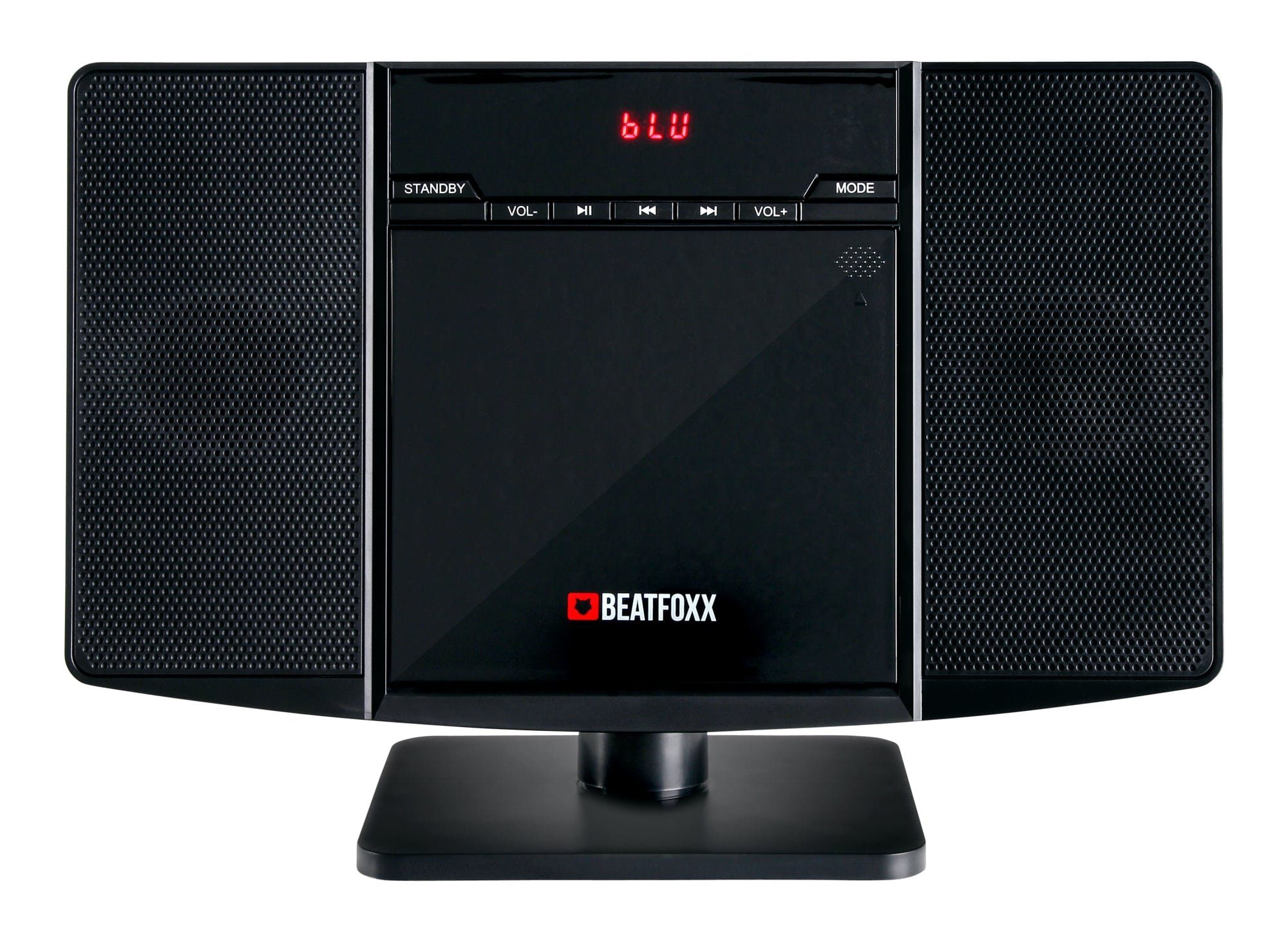 Beatfoxx MCD-60 Vertikal Stereoanlage (UKW/MW-Radio, 6,00