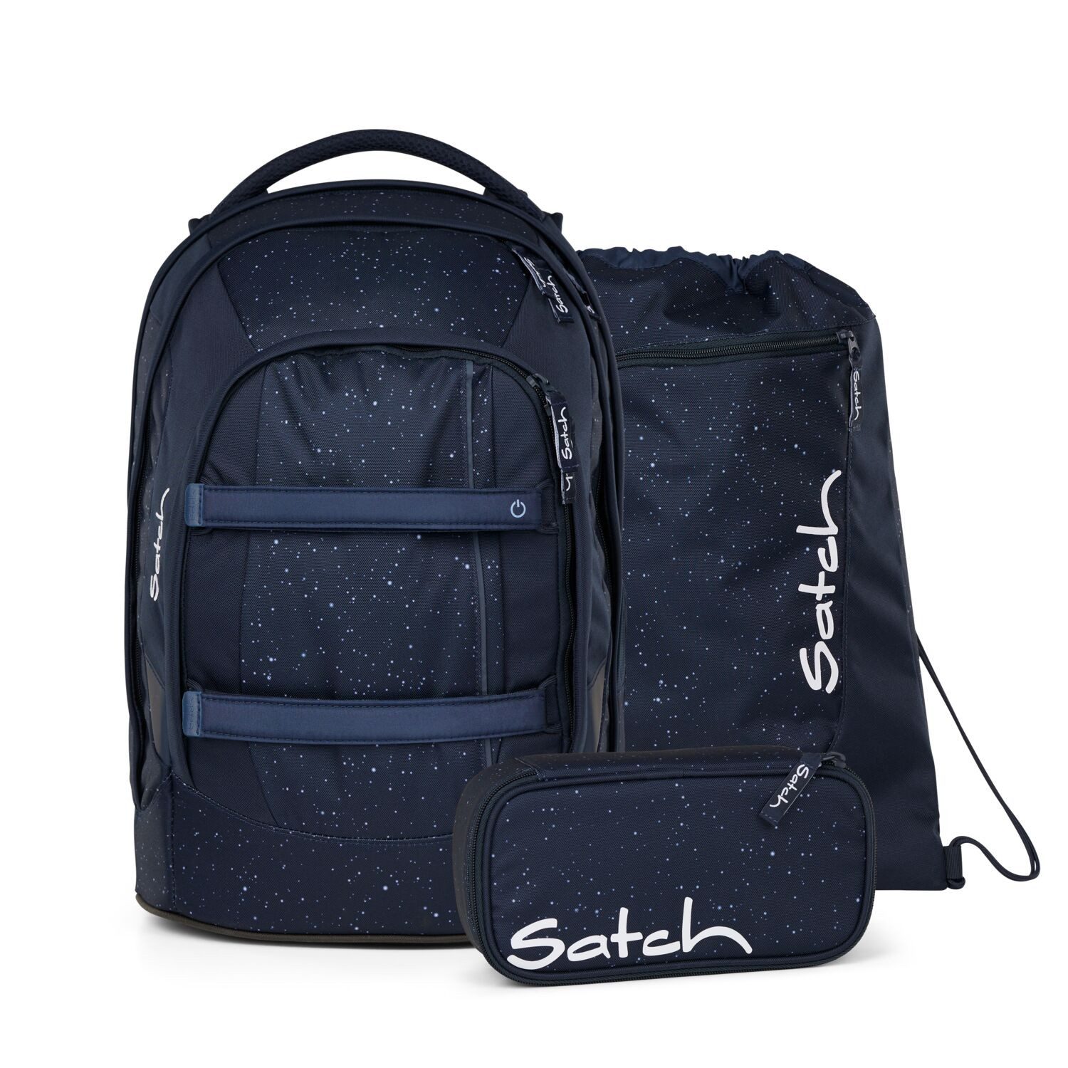 Satch Schulranzen Schulrucksack-Set PACK Night Sky