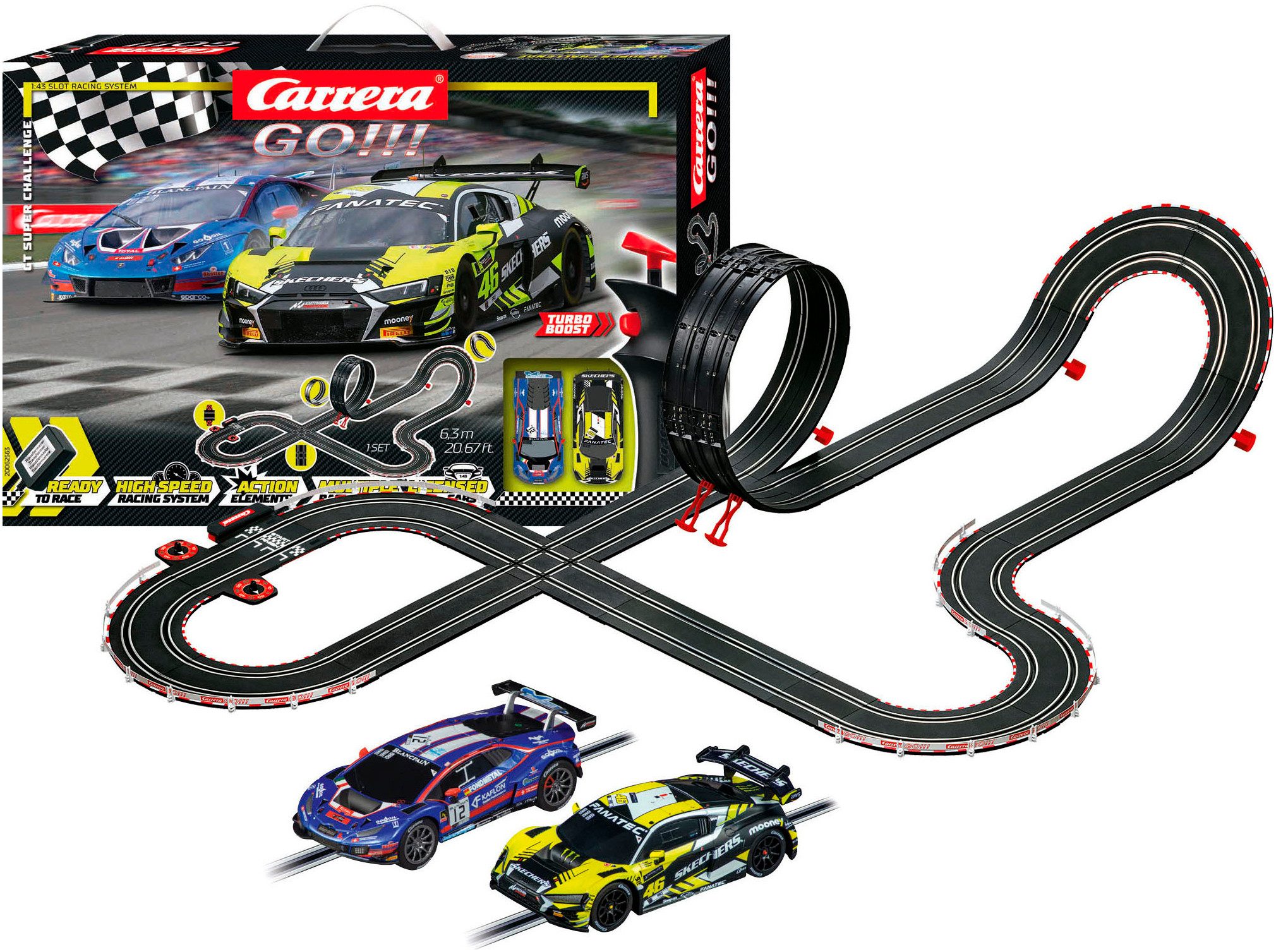 Carrera® Autorennbahn Carrera GO!!! - GT