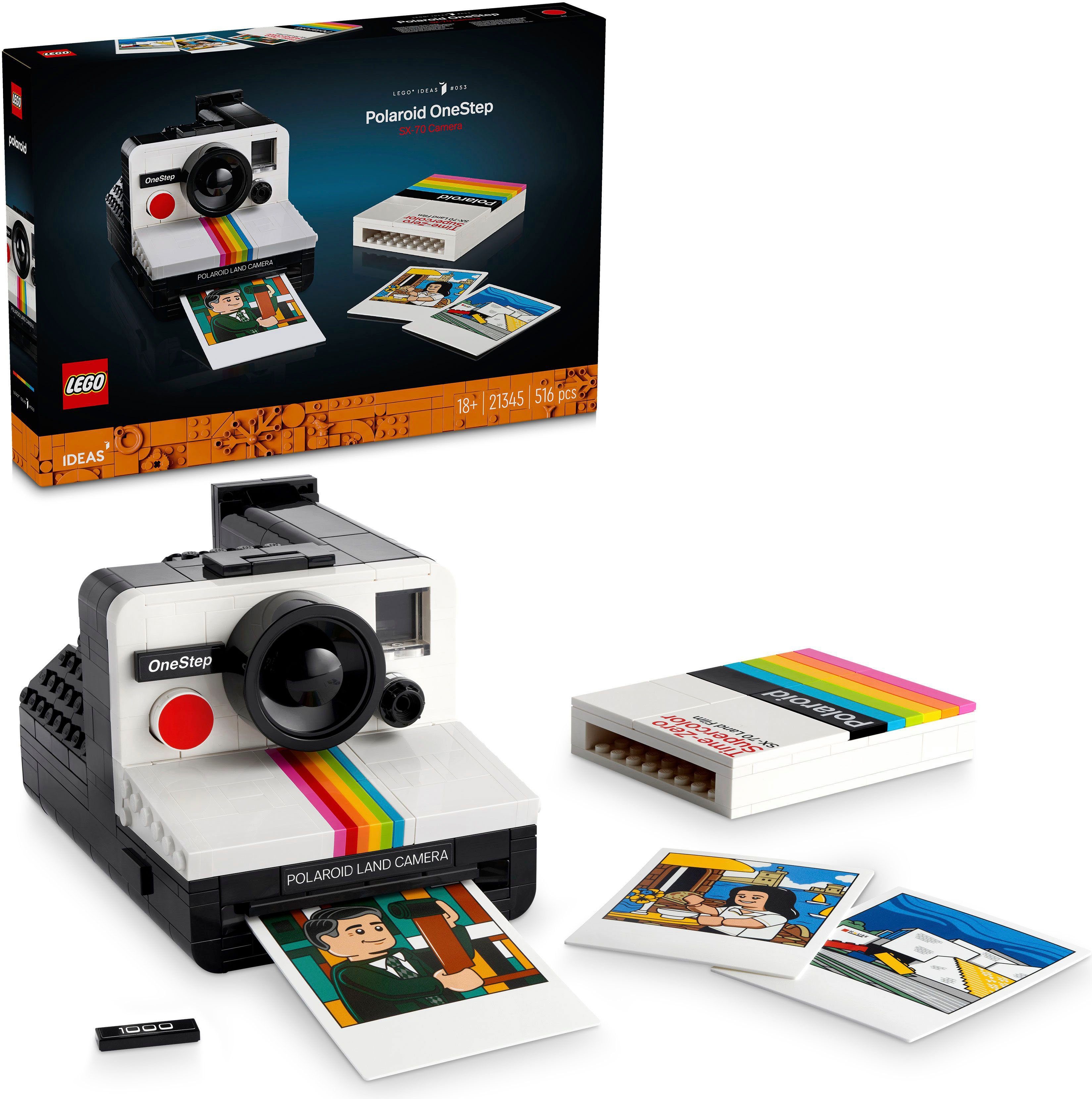 LEGO® Polaroid OneStep SX-70 Sofortbildkamera (21345),