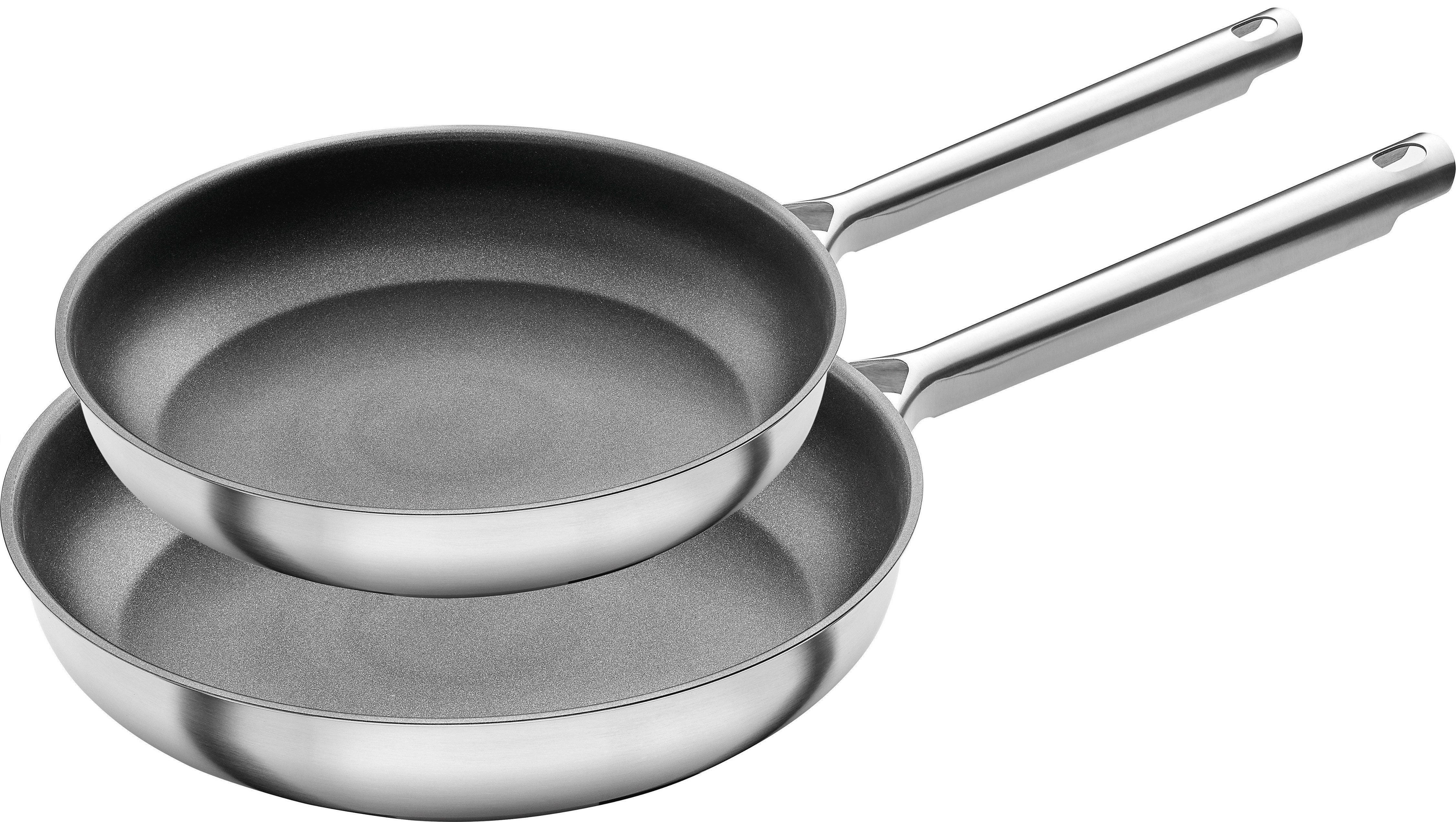 Zwilling Pfannen-Set TrueFlow, Edelstahl 18/10 (Set,