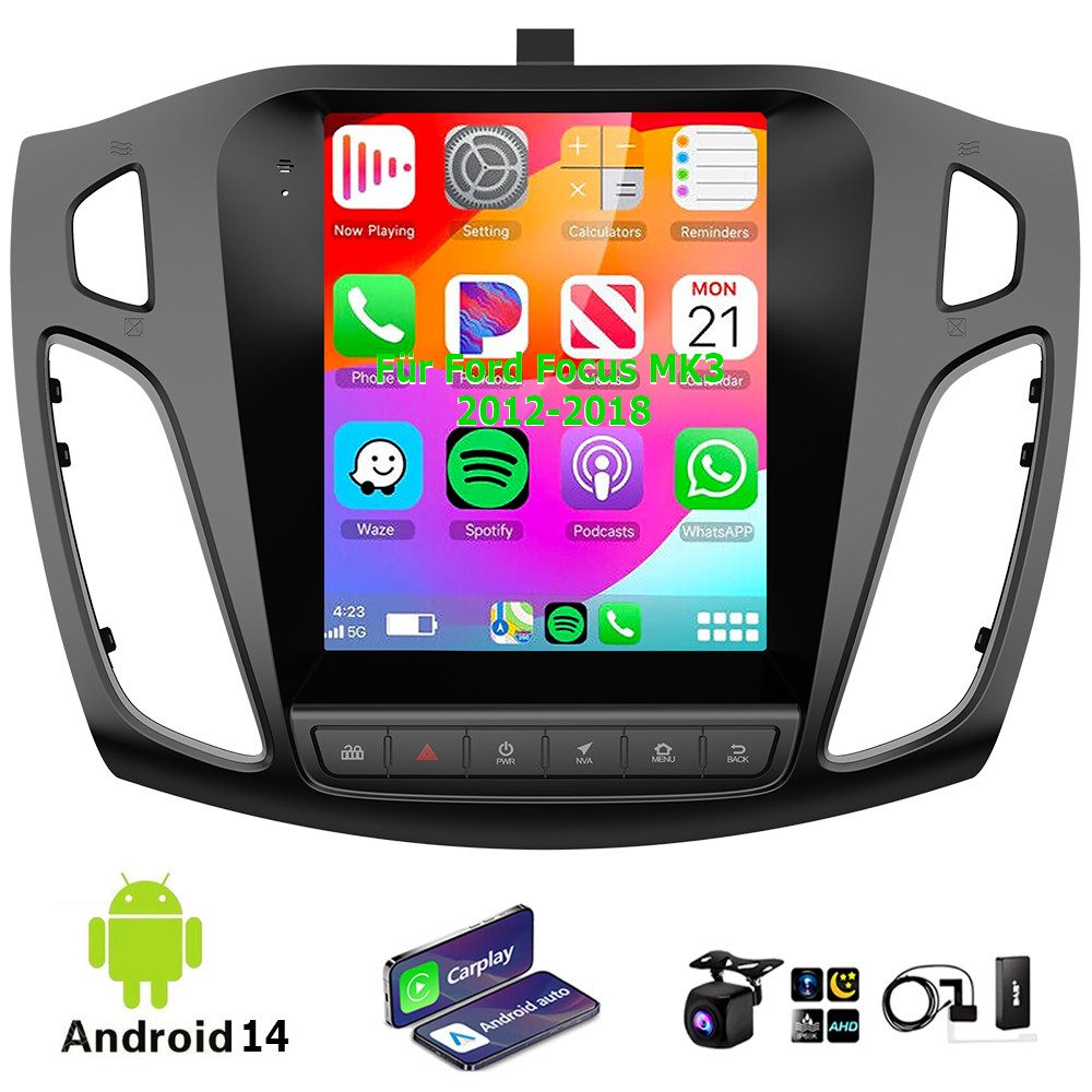 ESSGOO Für Ford Focus MK3 2012-2018