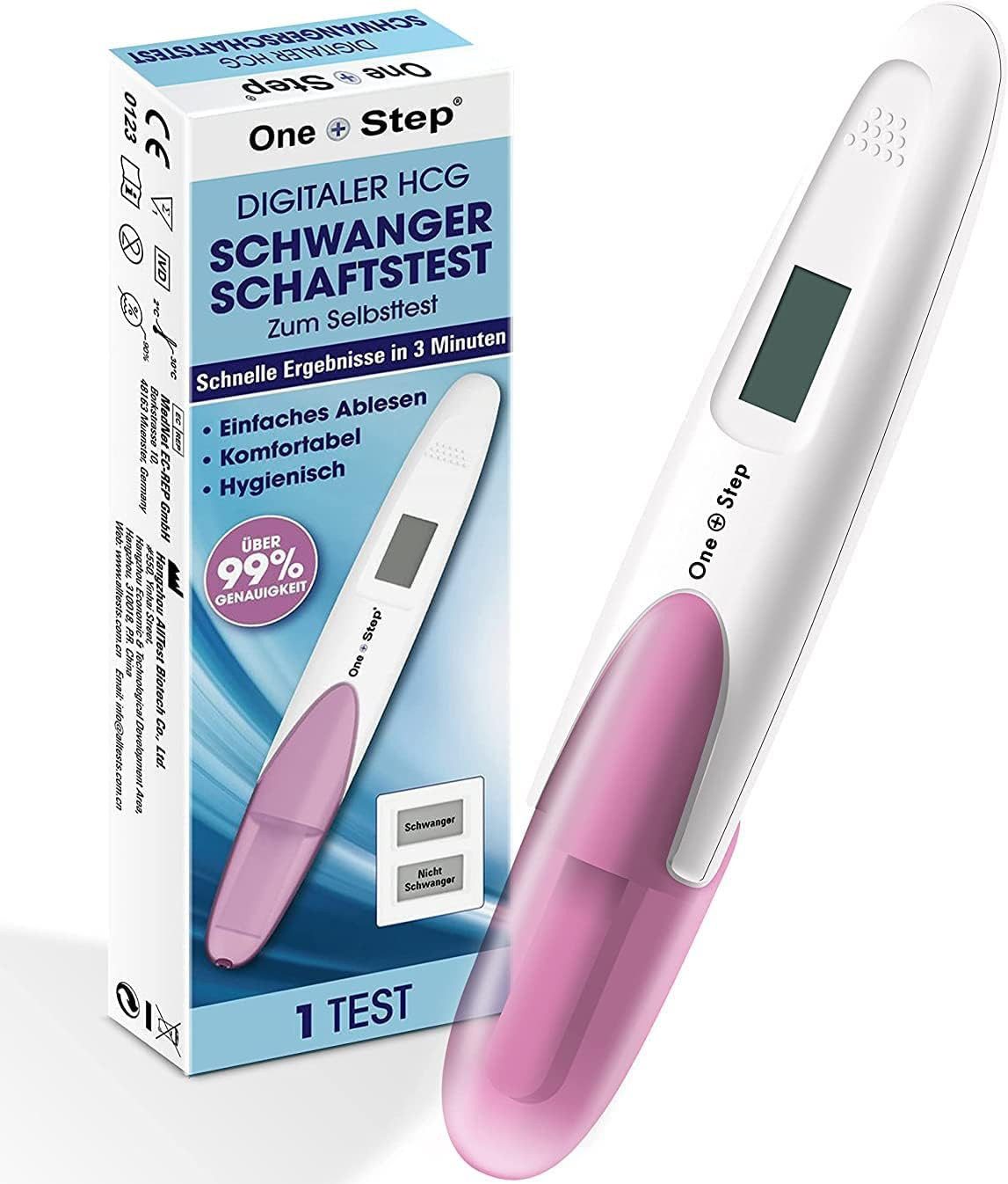 One+Step Schwangerschaftstest Frühtest Digital, 1-St.