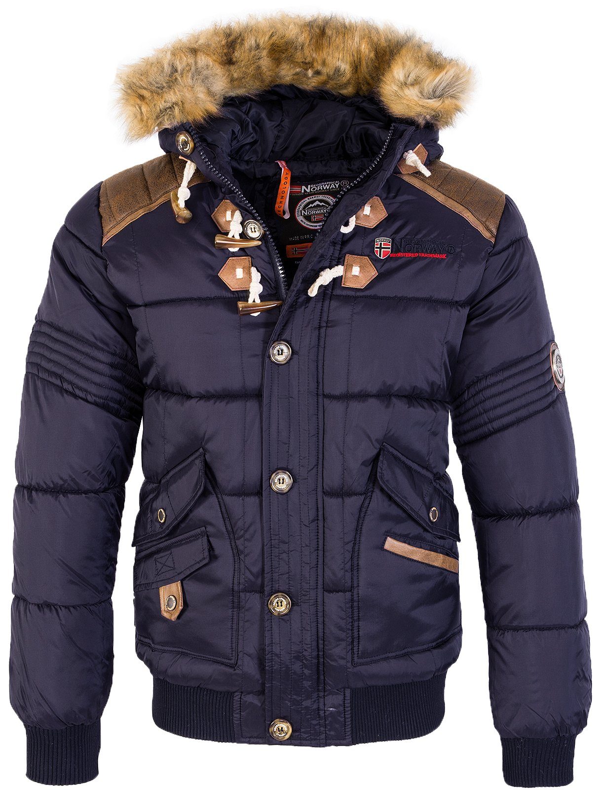 Geographical Norway Winterjacke Herren Winterjacke mit