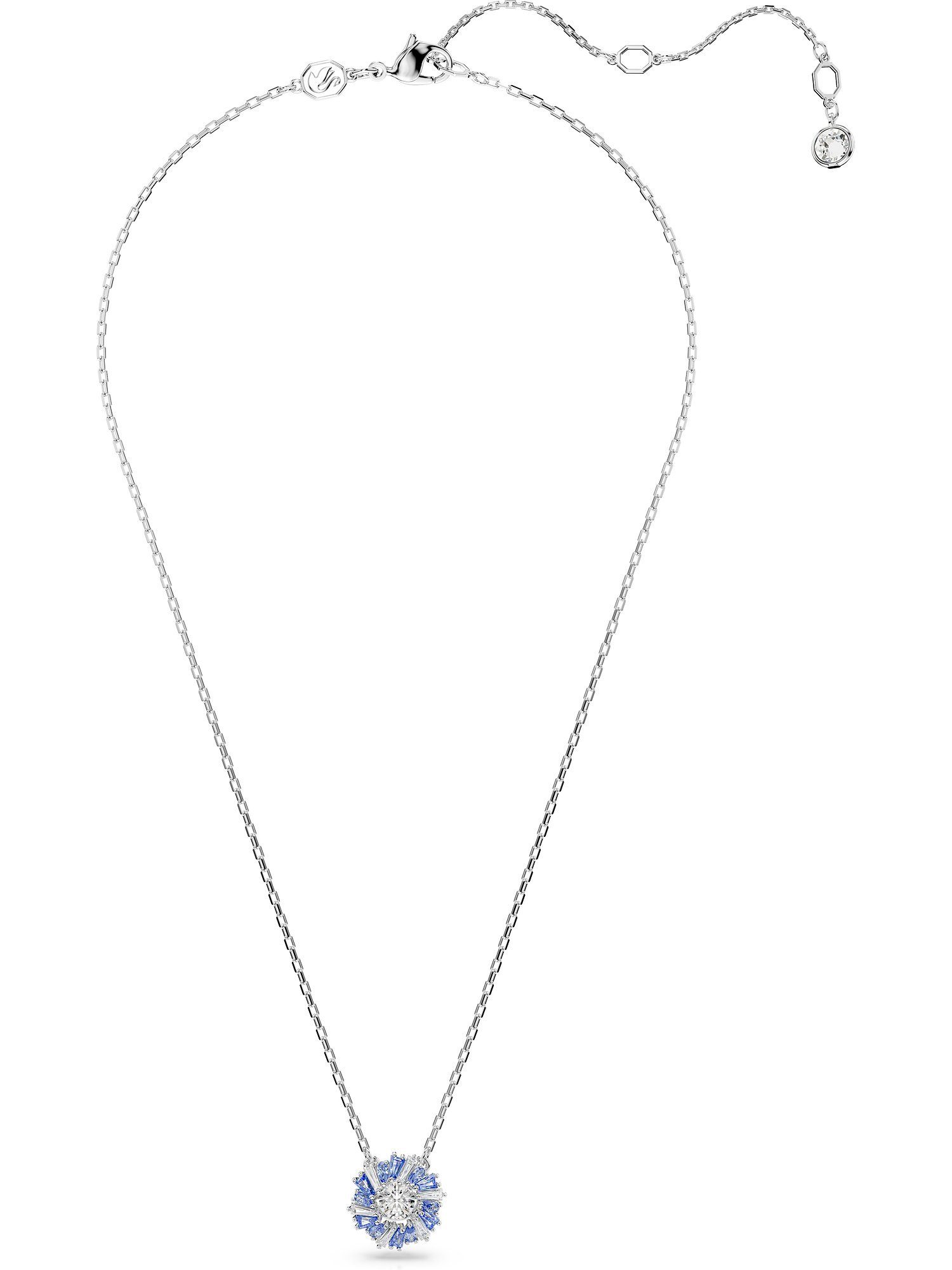 Swarovski Collier Swarovski Damen-Kette Metall Swarovski-Kristall