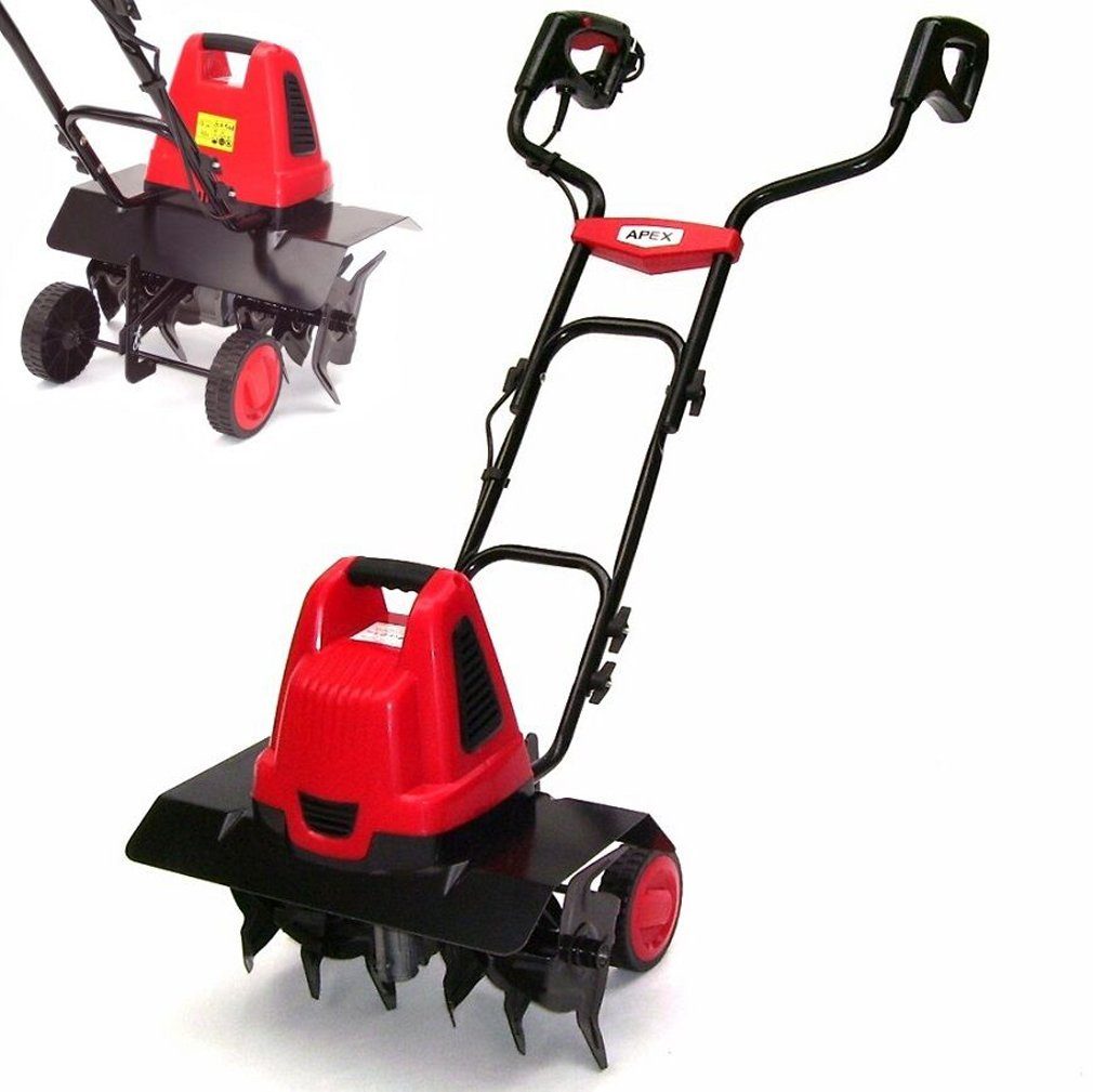 Apex Elektromotorhacke Gartenfräse Kultivator Motorhacke 1500W