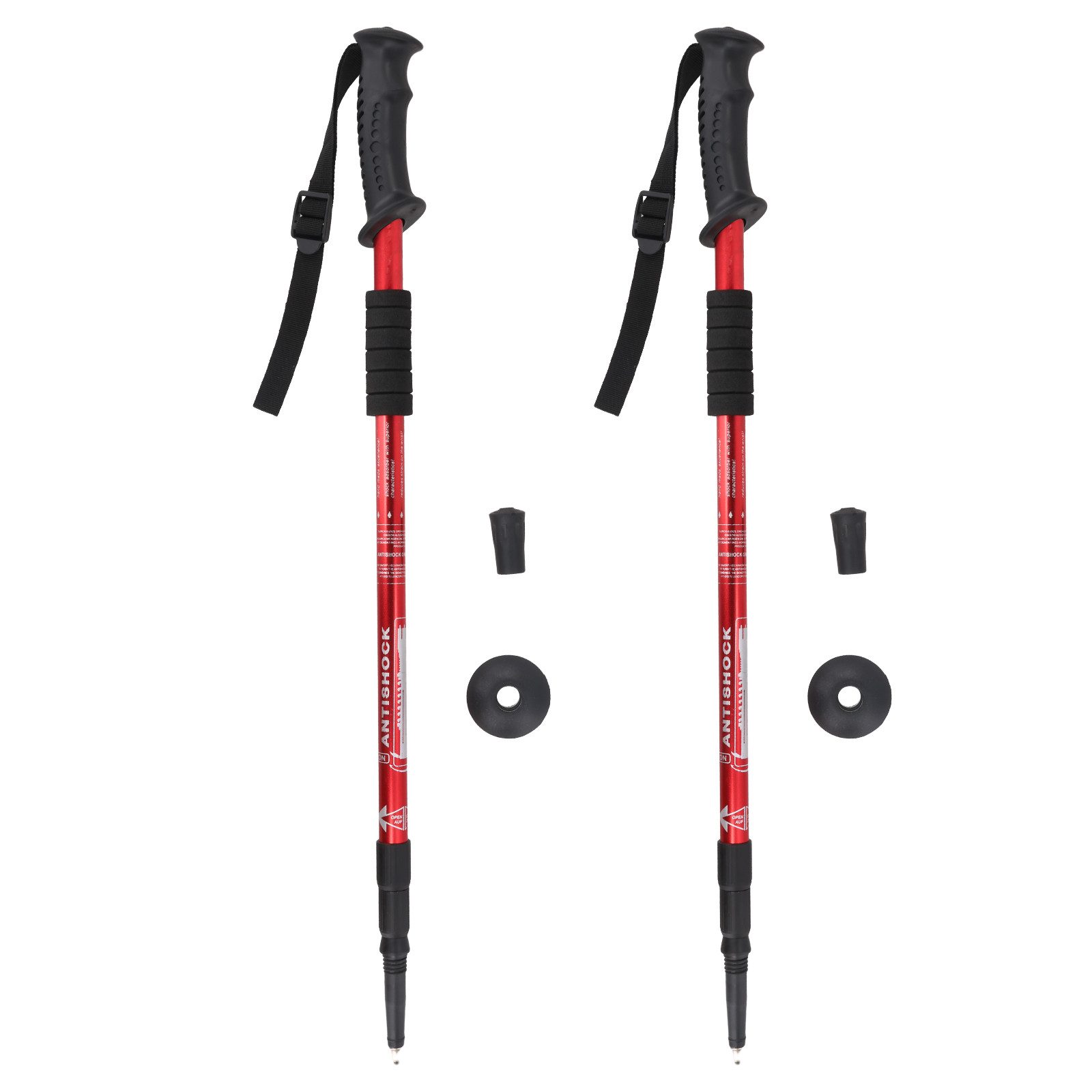 PODOFO Trekking-Stöcke Paar Trekking-Stöcke Teleskop-Trekkingstöcke Ergonomisches