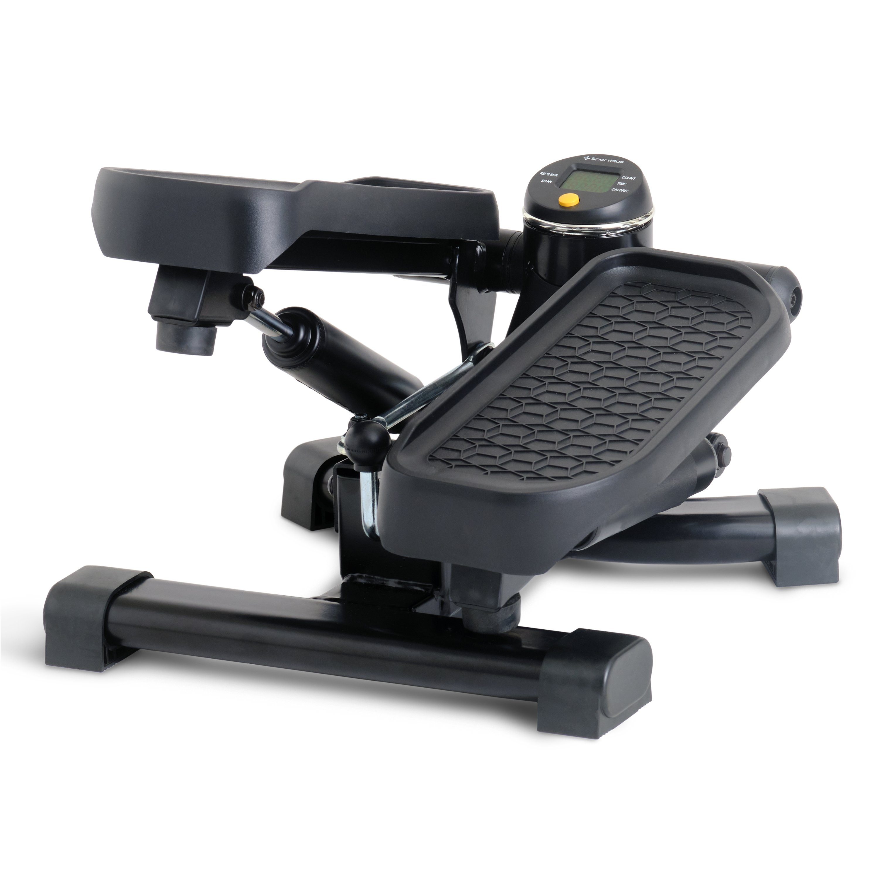 SportPlus Heimtrainer SP-MSP-005-B, 2in1 Mini Stepper,
