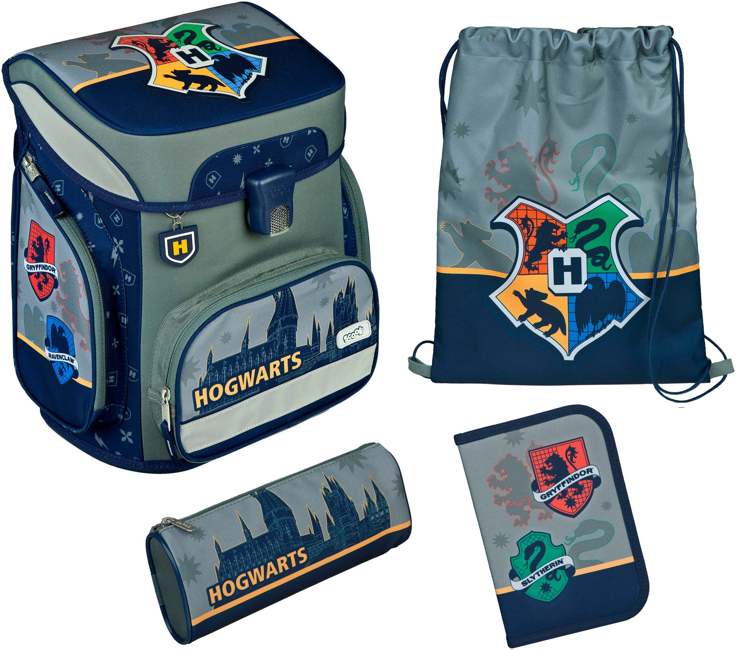 Scooli Schulranzen EasyFit, Harry Potter Hogwarts