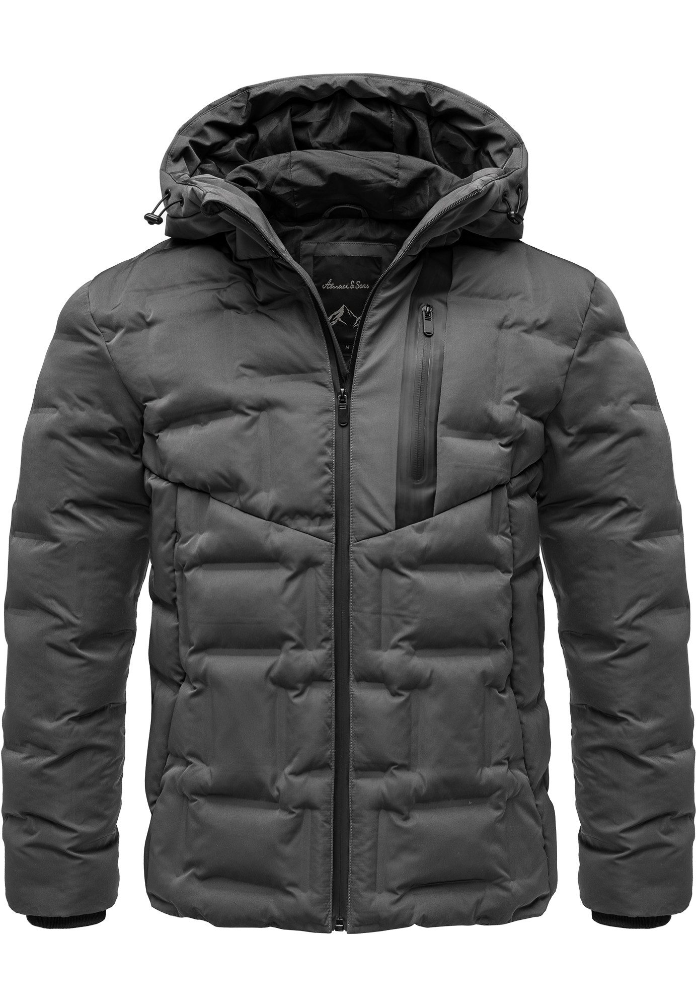 Amaci&Sons Winterjacke BERKELEY Winterjacke Herren Gefütterte