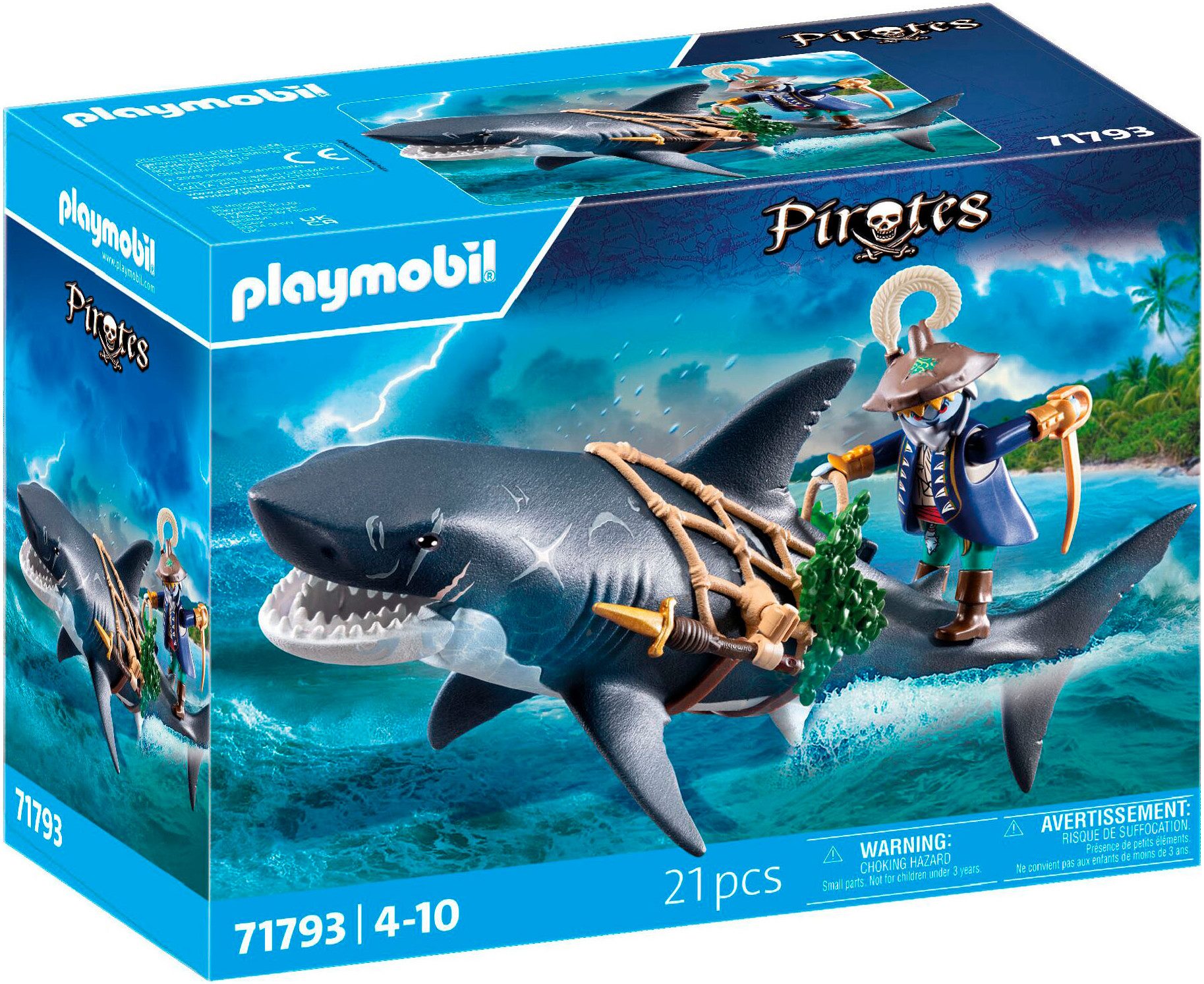 Playmobil® Gefahr durch Riesenhai (71793), Playmobil