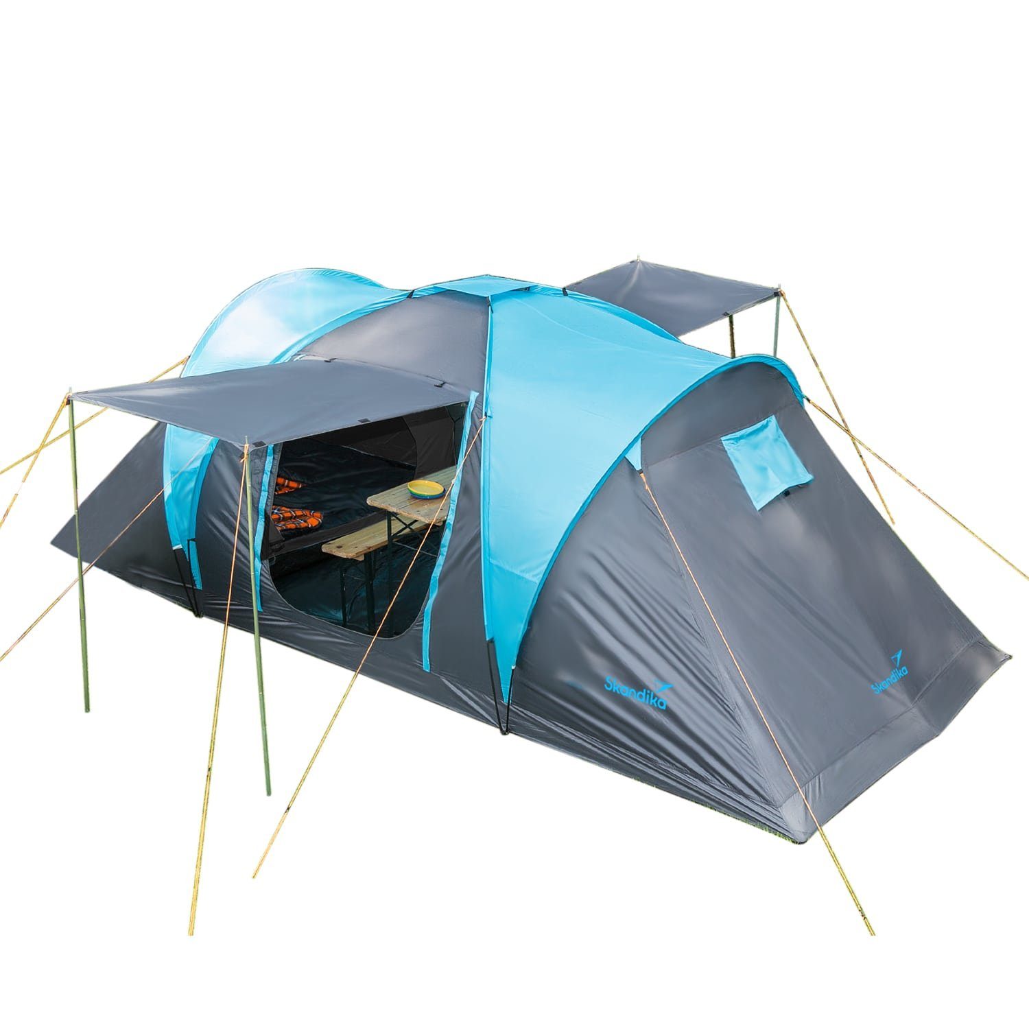 Skandika Kuppelzelt Hammerfest 4 Protect, Campingzelt,