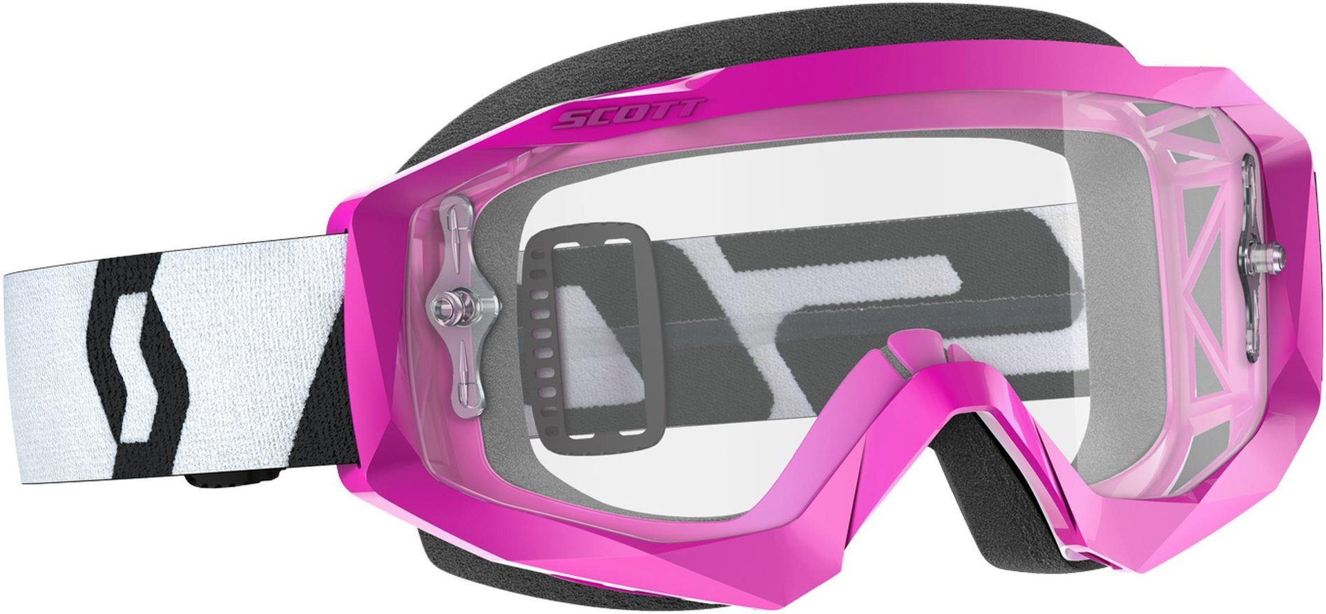 Scott Motorradbrille Hustle X Clear Motocross