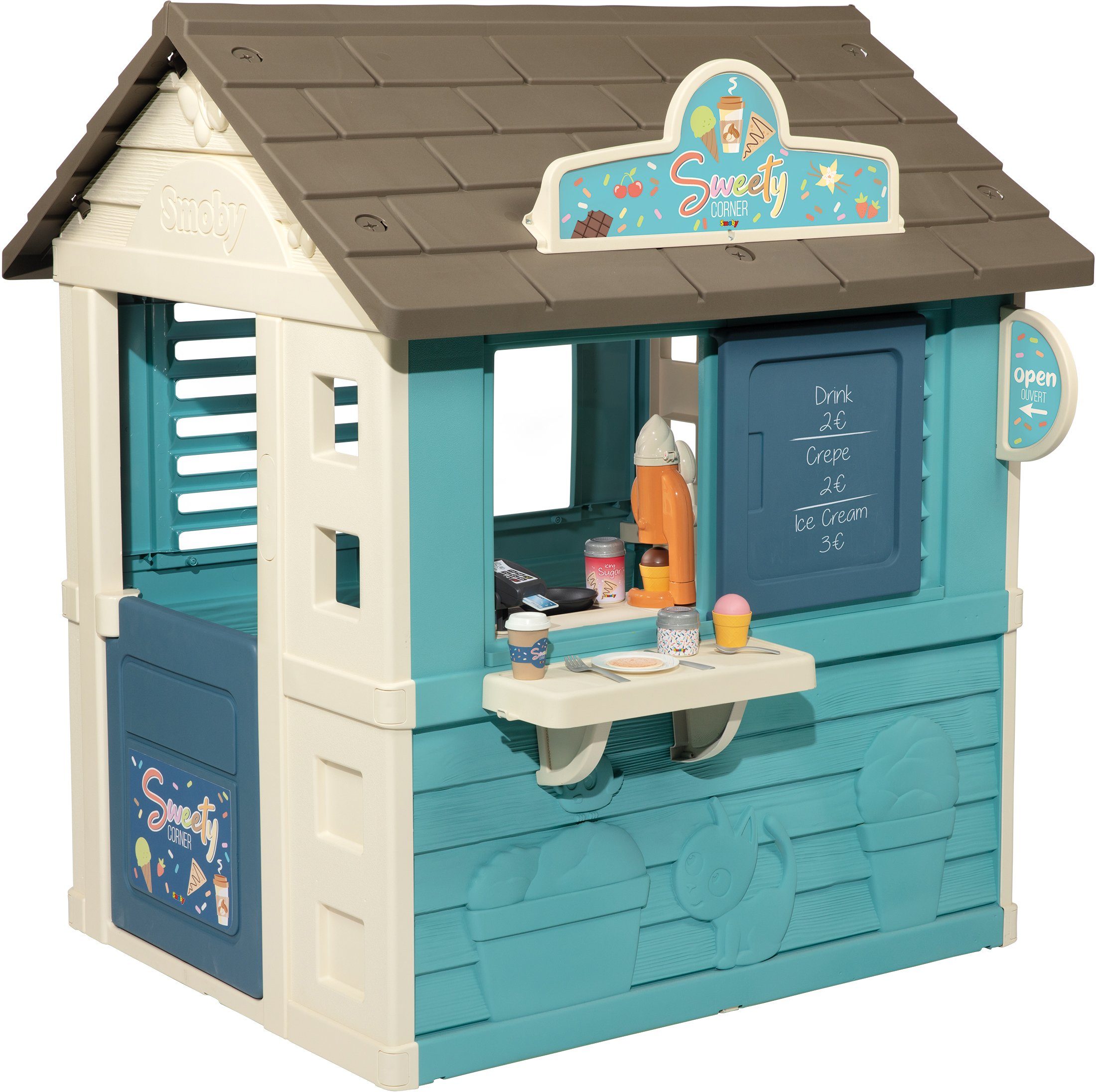 Smoby Spielhaus Sweety Corner, mit Verkaufstheke