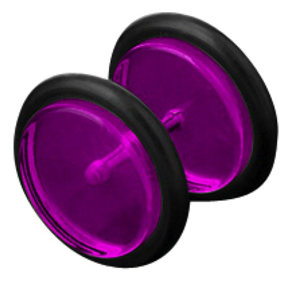 Taffstyle Piercing-Set Piercing UV Fake Plug