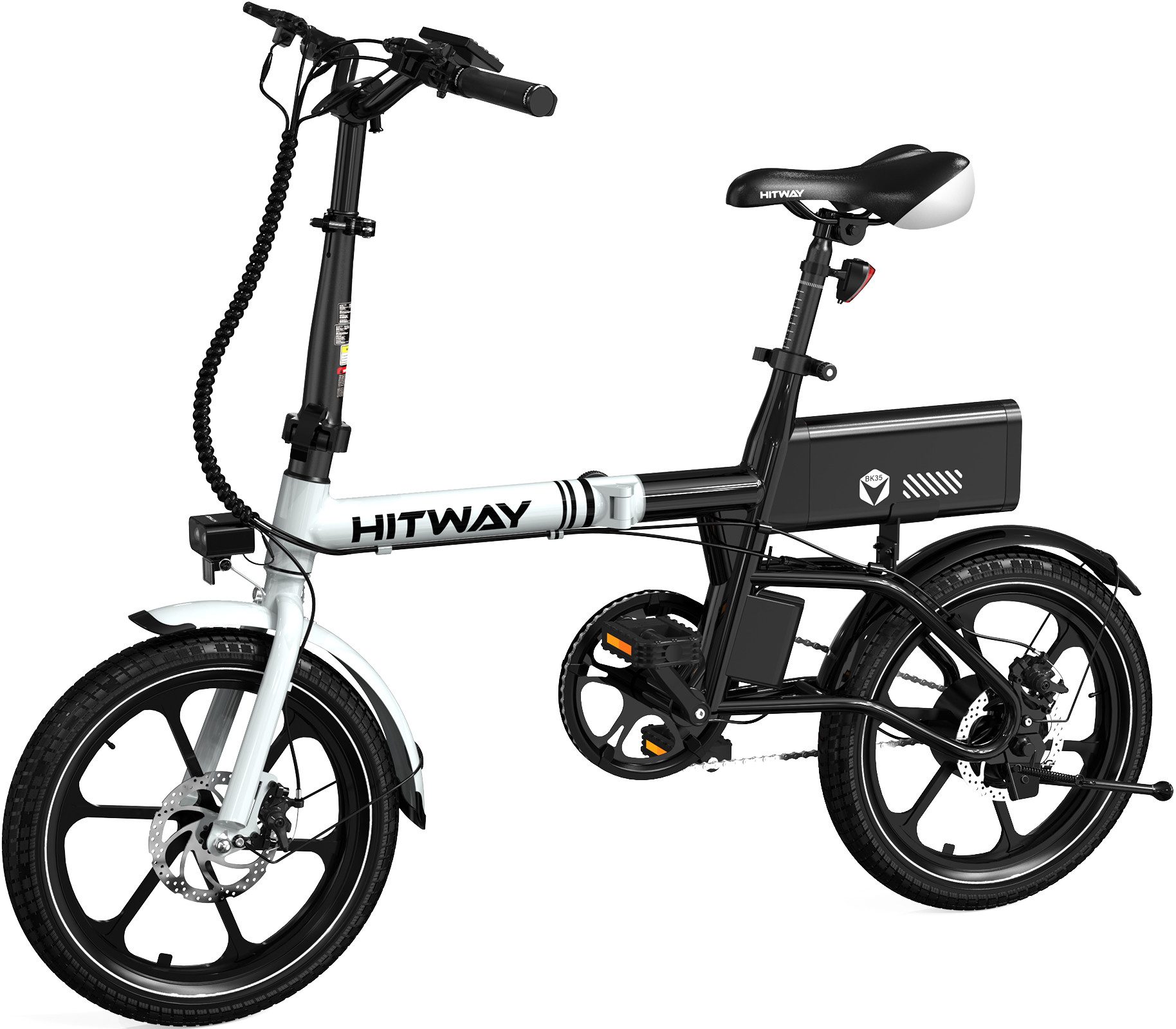HITWAY E-Bike Klapprad 16 zoll Elektrofahrrad