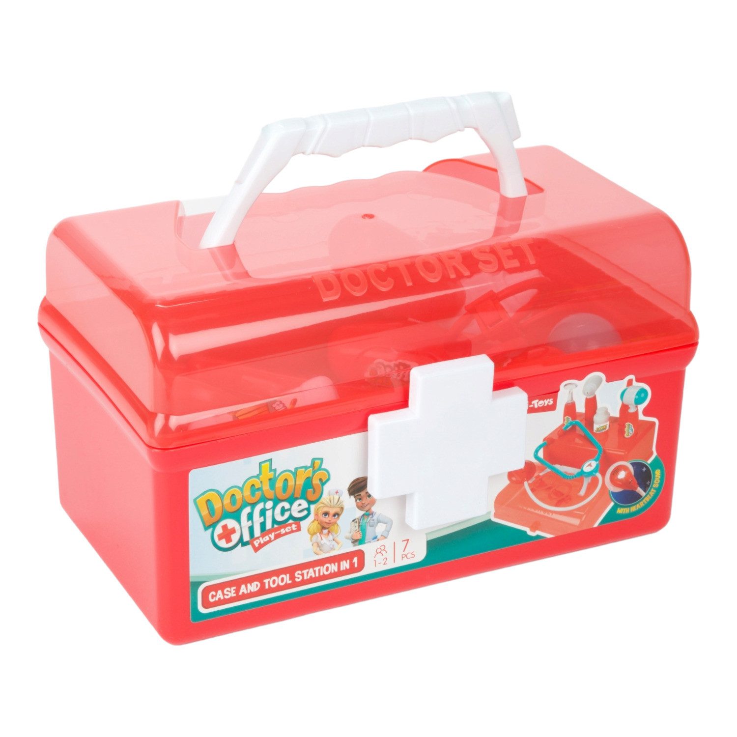 Toi-Toys Spiel Arztkoffer Spielzeug Doktor-Koffer mit