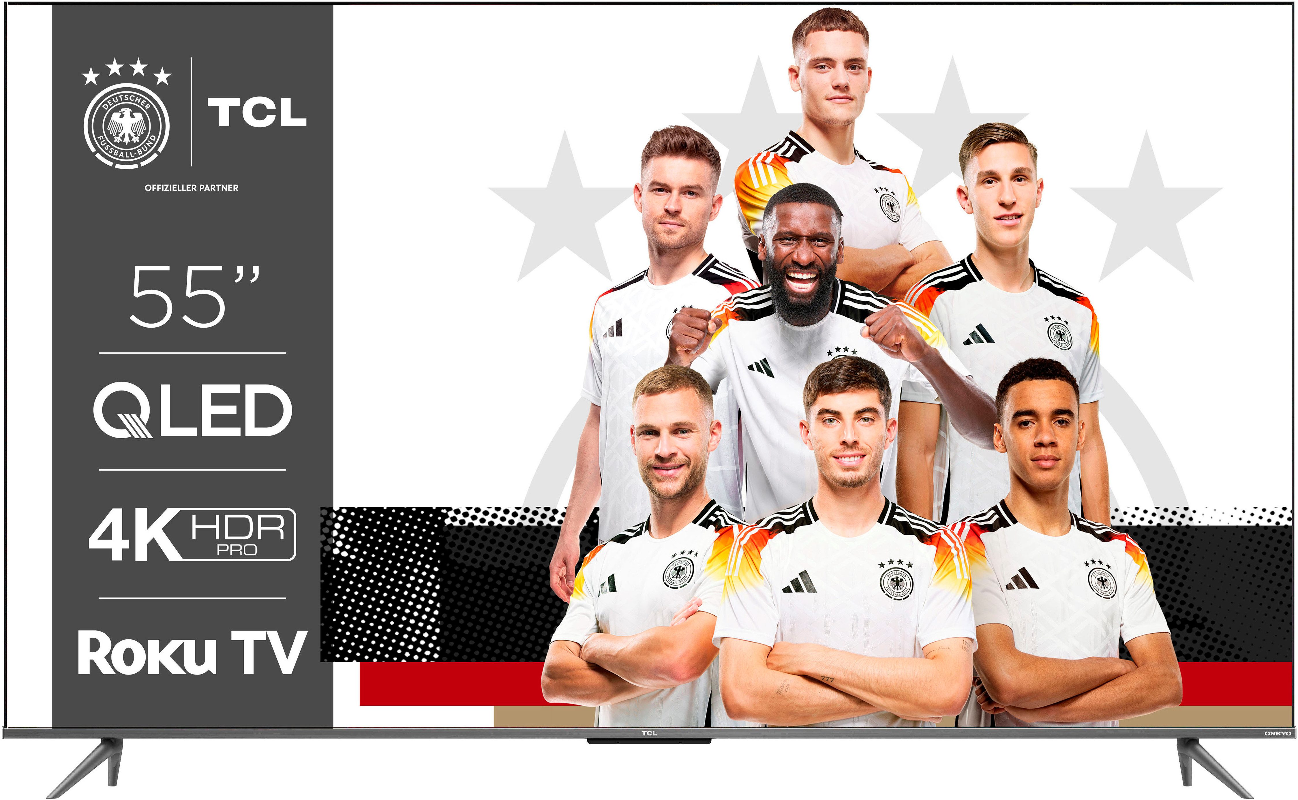 TCL 55RC630X1 QLED-Fernseher (139 cm/55 Zoll,