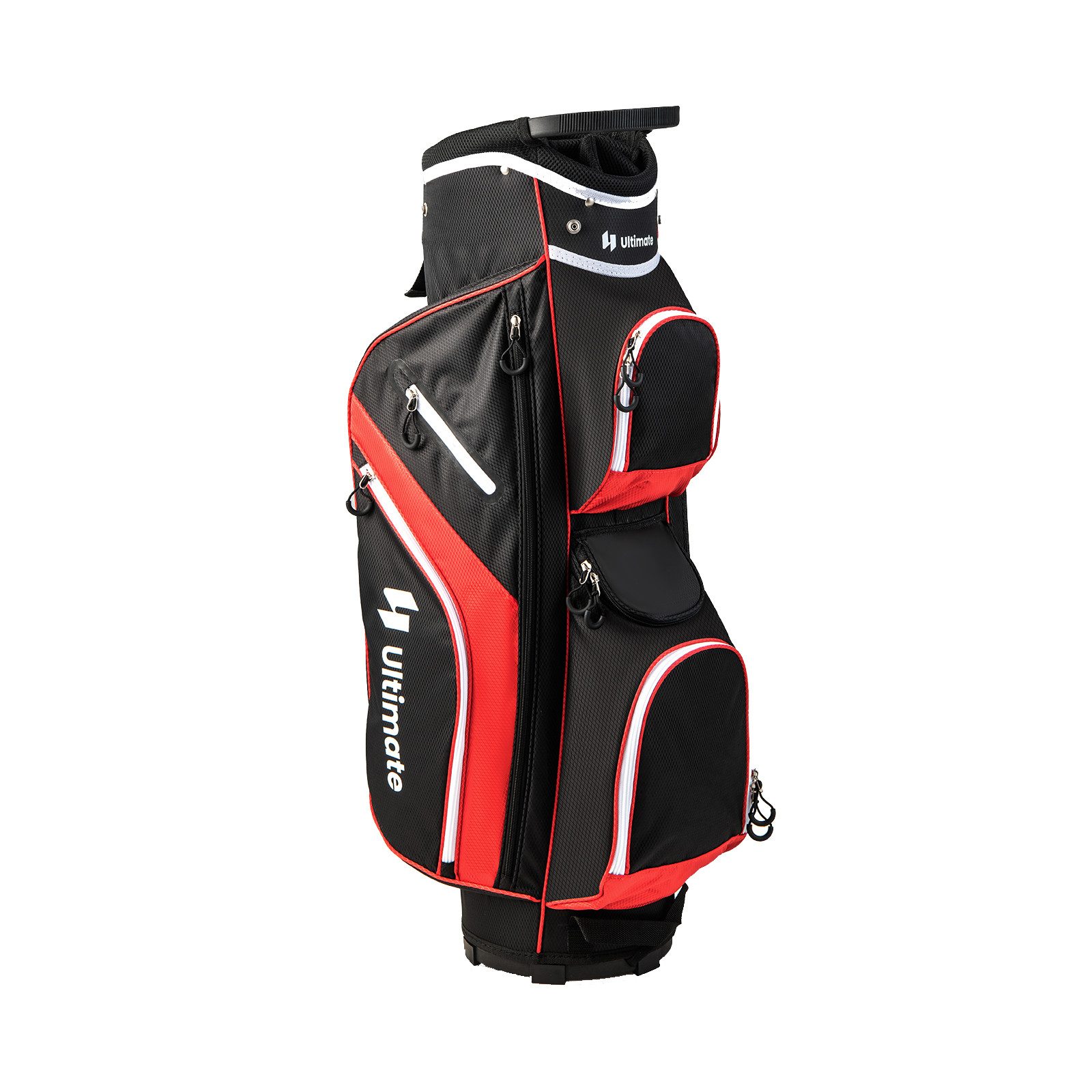 COSTWAY Golfballtasche, Golfschlägertasche mit 14 Fächern