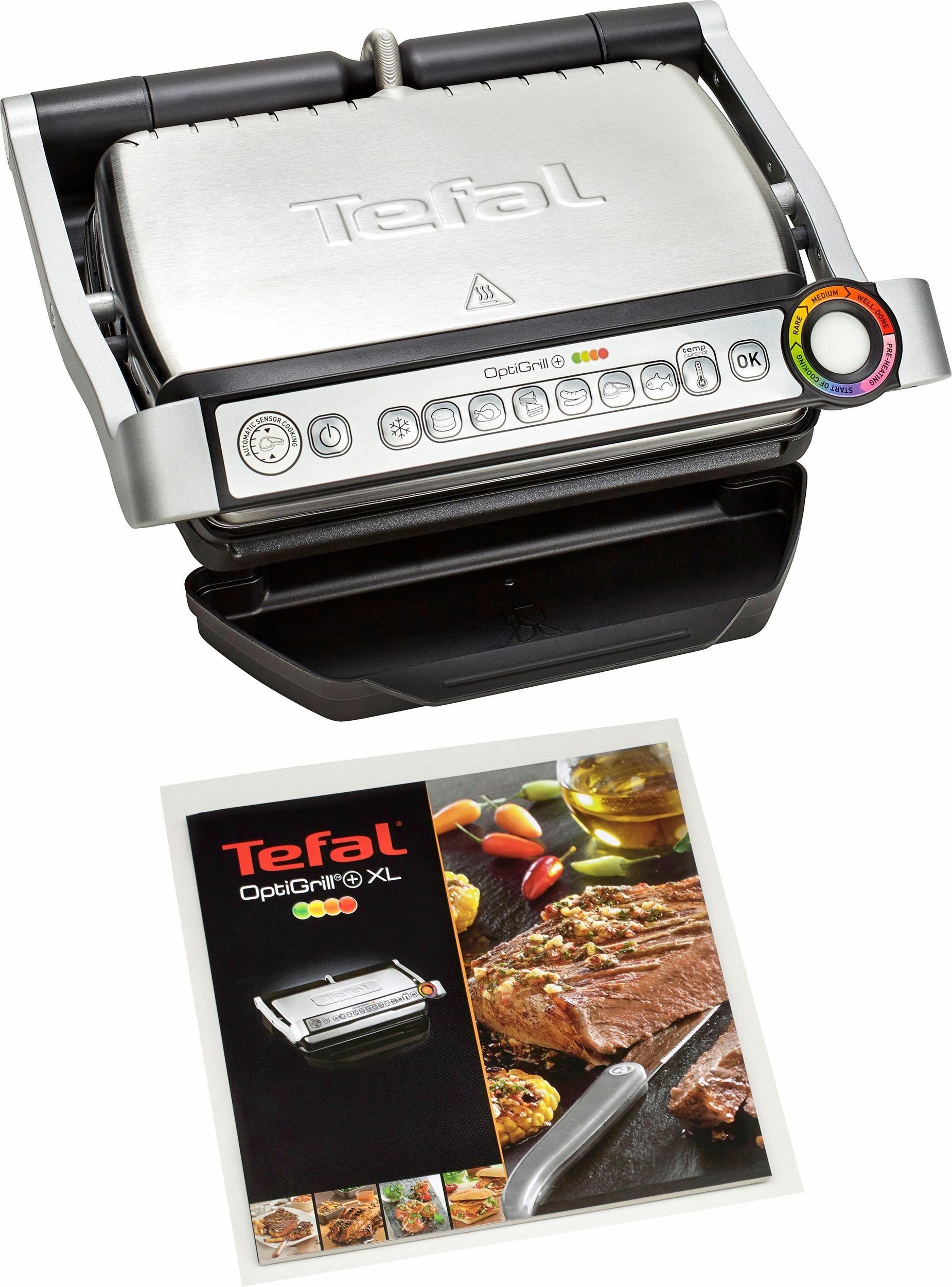 Tefal Kontaktgrill Kontaktgrill GC712D OptiGrill+