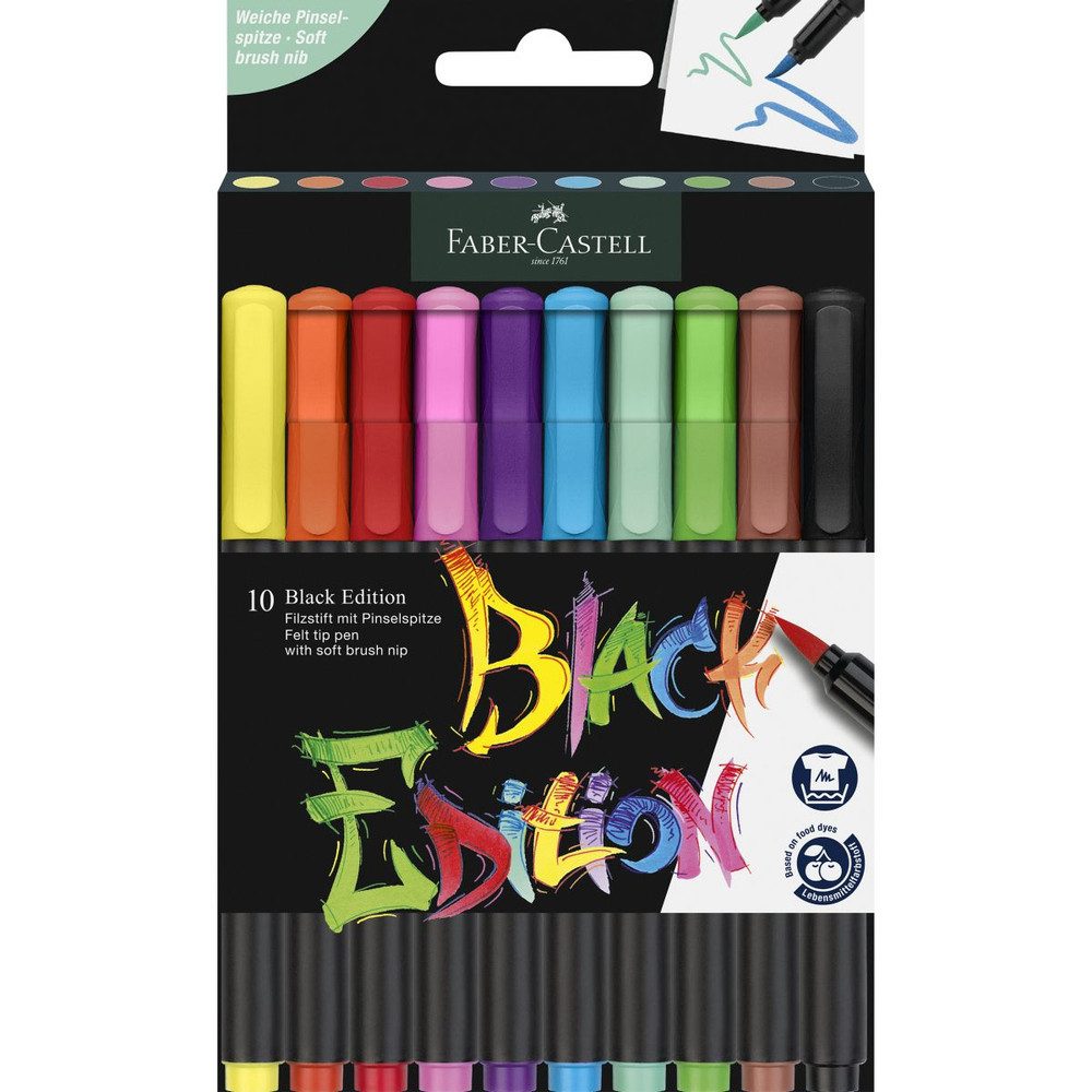 Faber-Castell Faserstift Faber-Castell - Filzstift Black