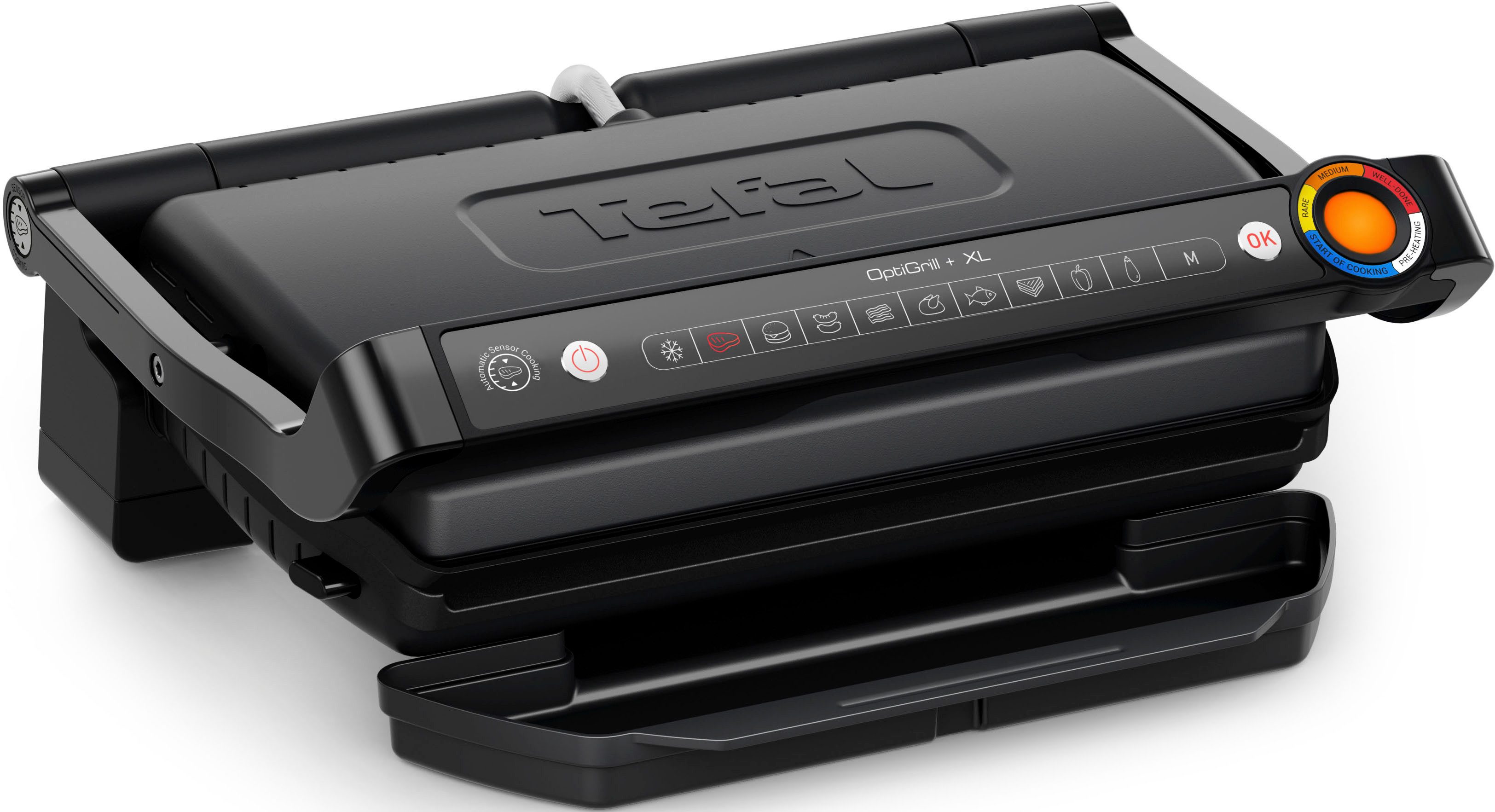 Tefal Kontaktgrill GC7278 OptiGrill+ XL, 2000