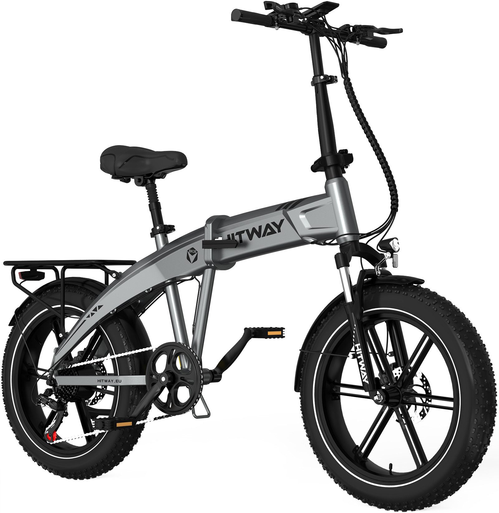 HITWAY E-Bike 20*4,0 zoll Elektrofahrrad Pedelec