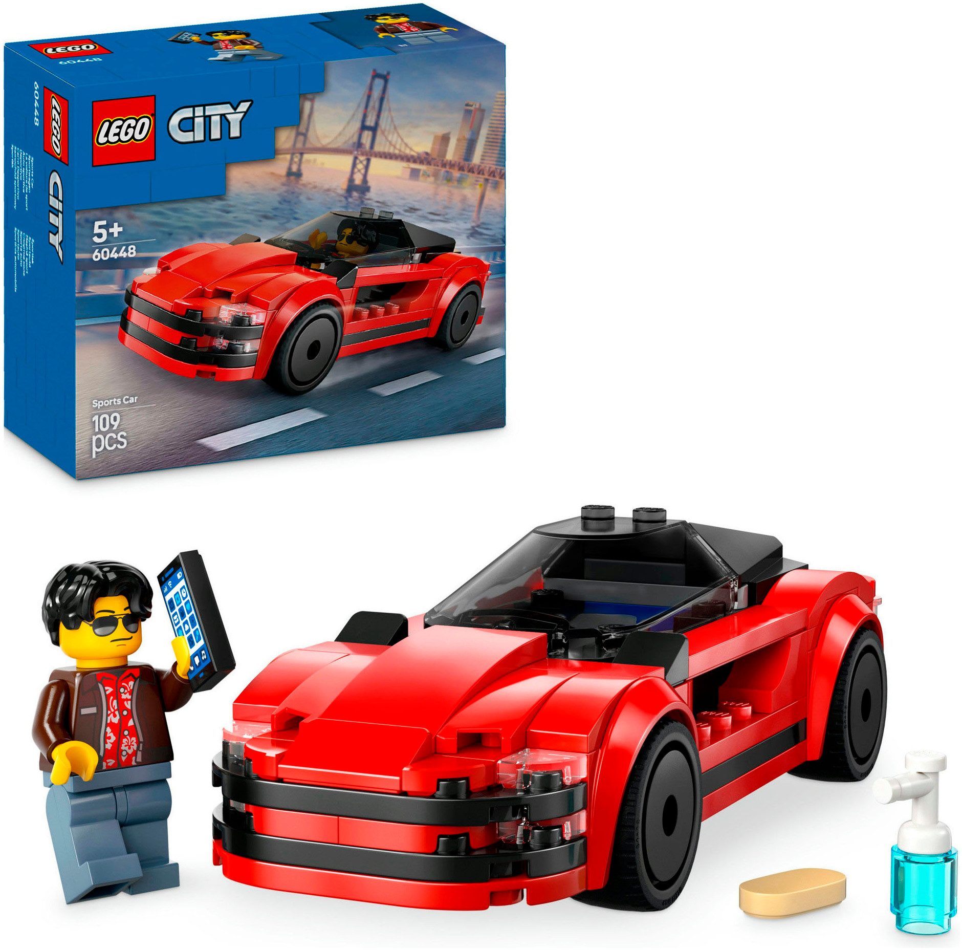 LEGO® Roter Sportwagen (60448), LEGO City