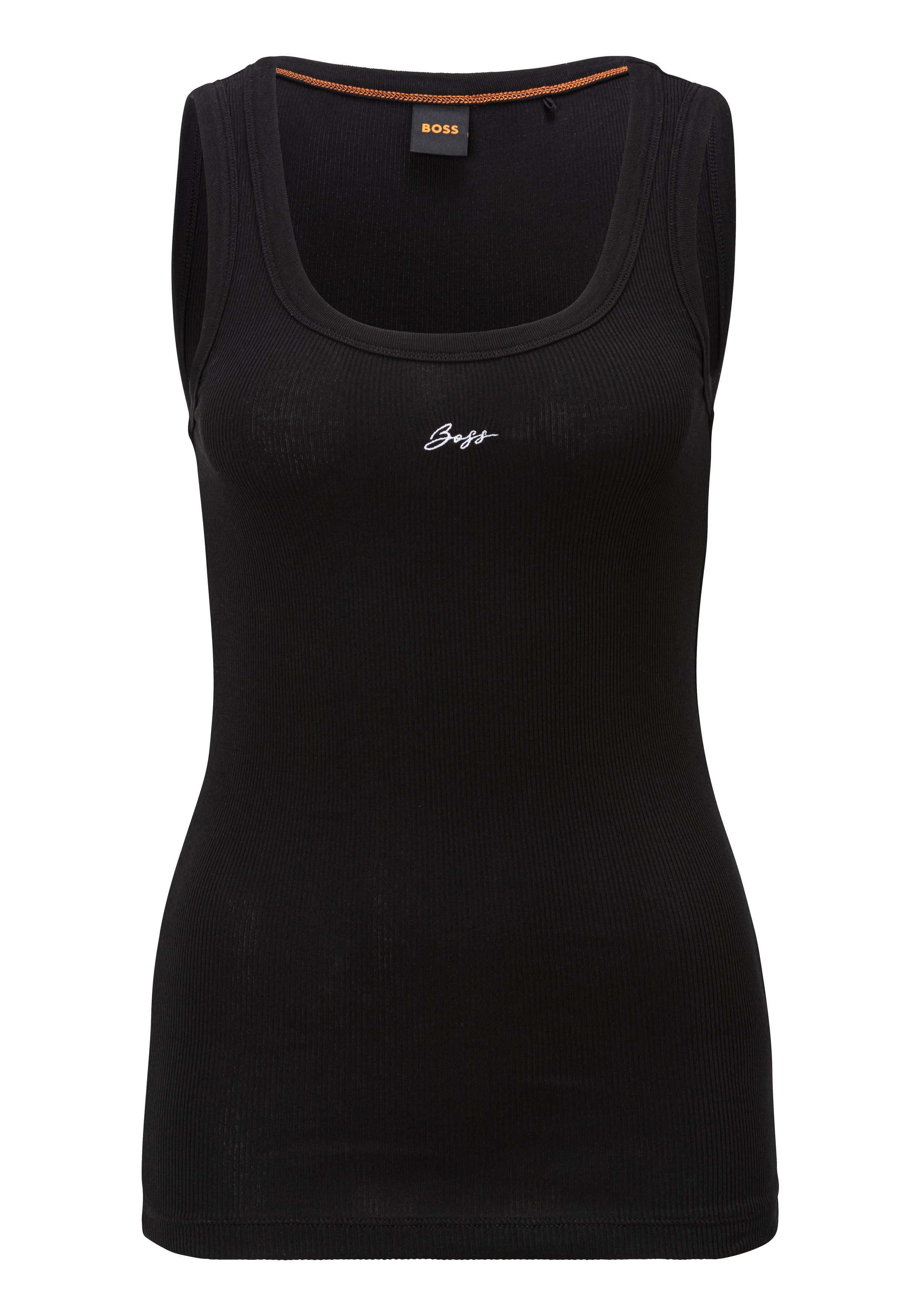 BOSS ORANGE Tanktop Ematite Premium Damenmode