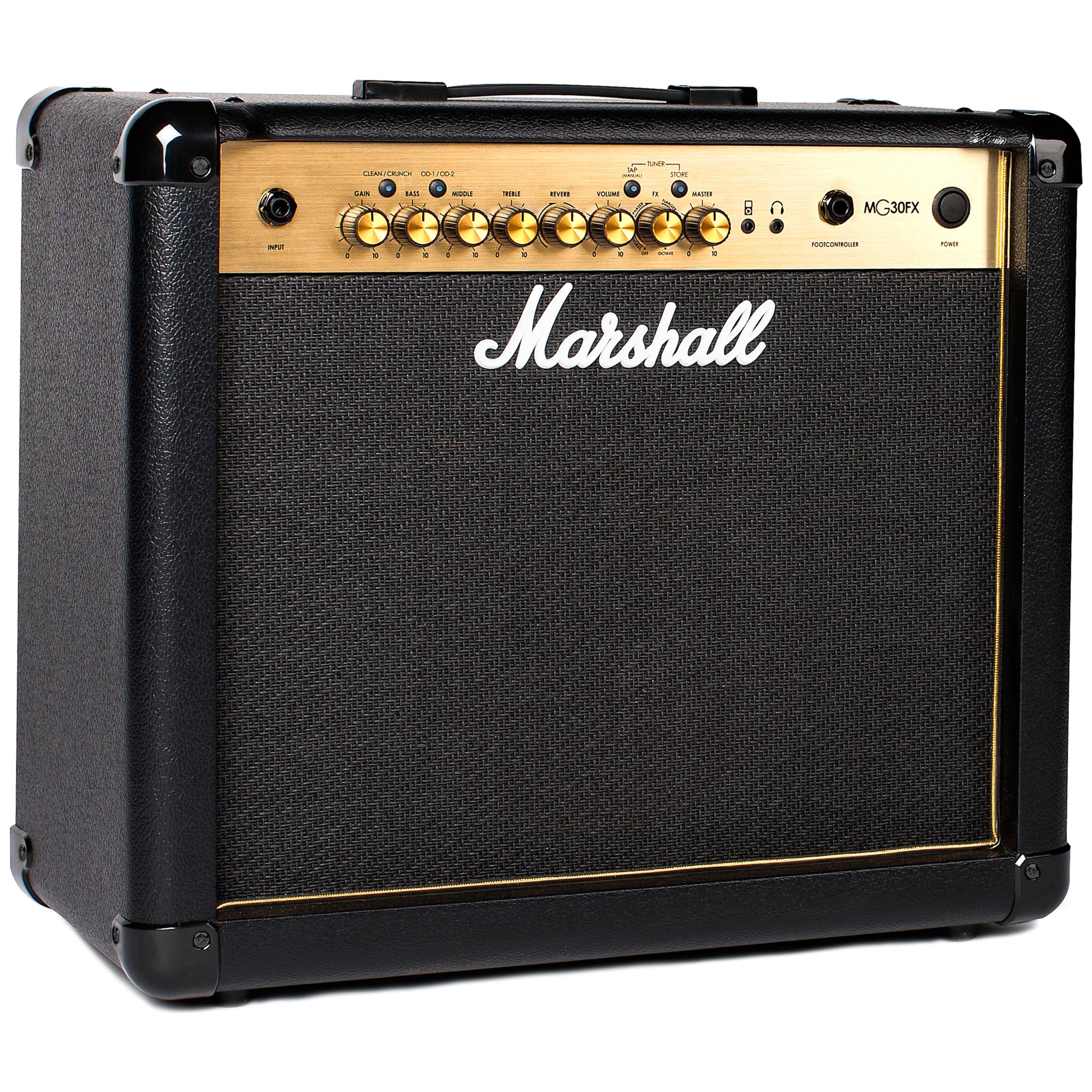 Marshall Verstärker (MG30GFX Black & Gold