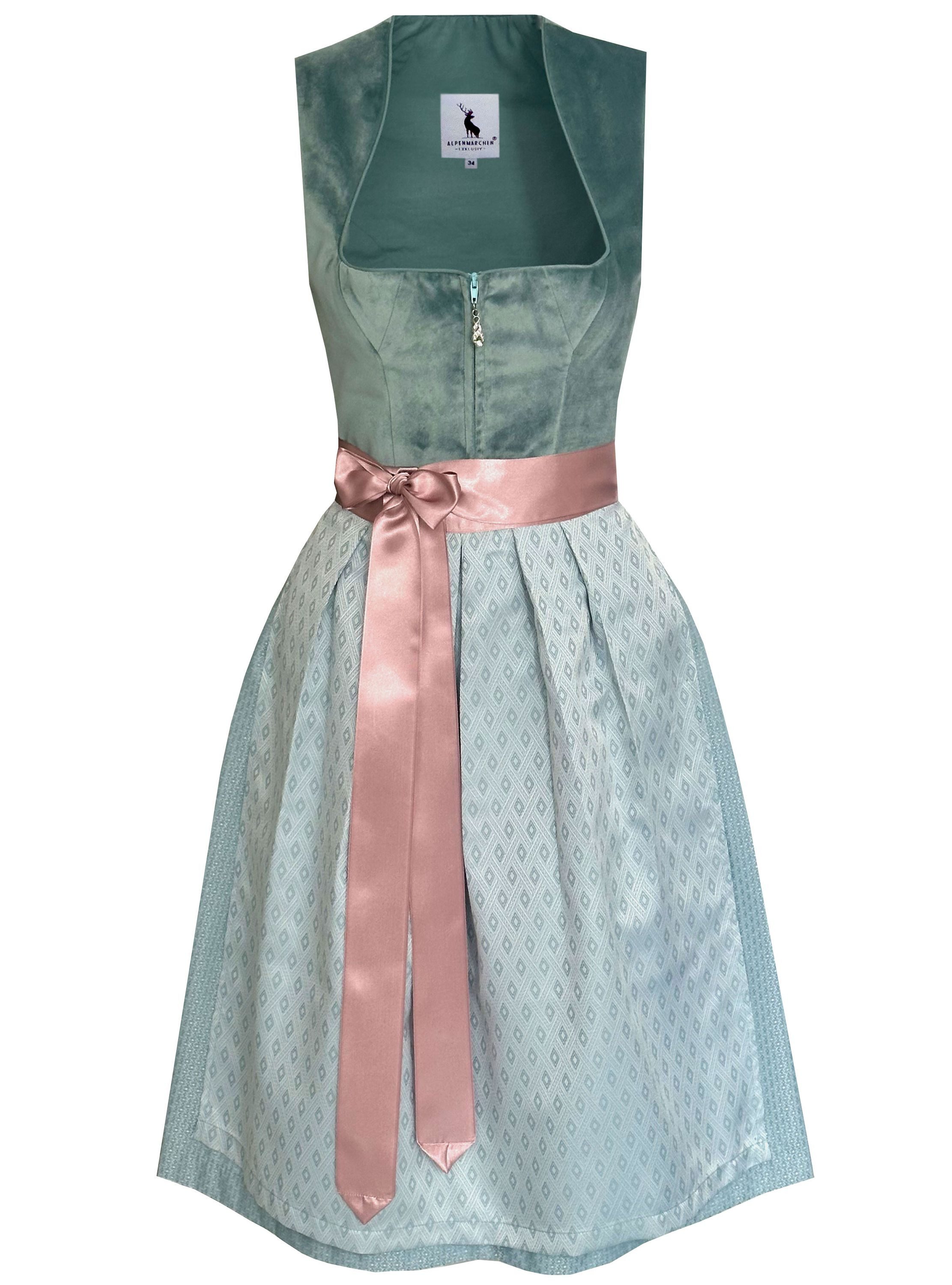 Alpenmärchen Dirndl Dirndl Adriana in hellblau