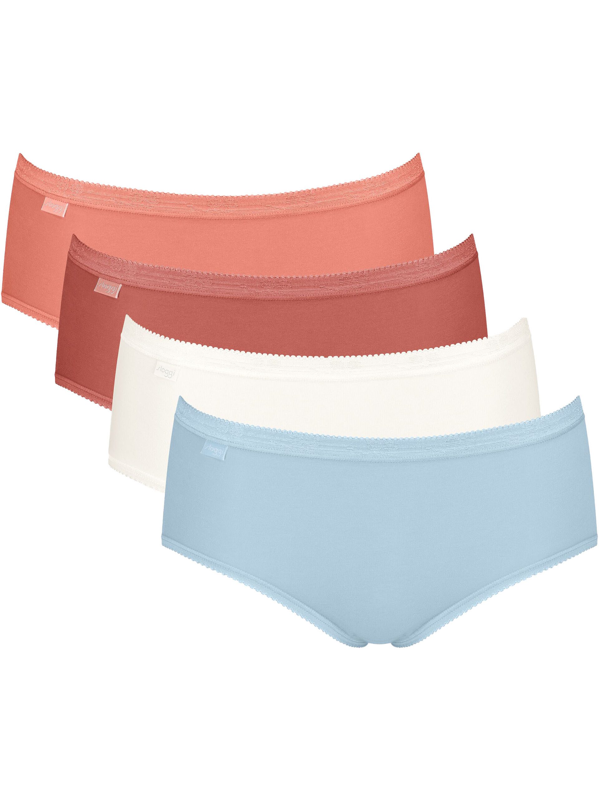 sloggi Midislip Basic Midi (4-St) Midi-slip