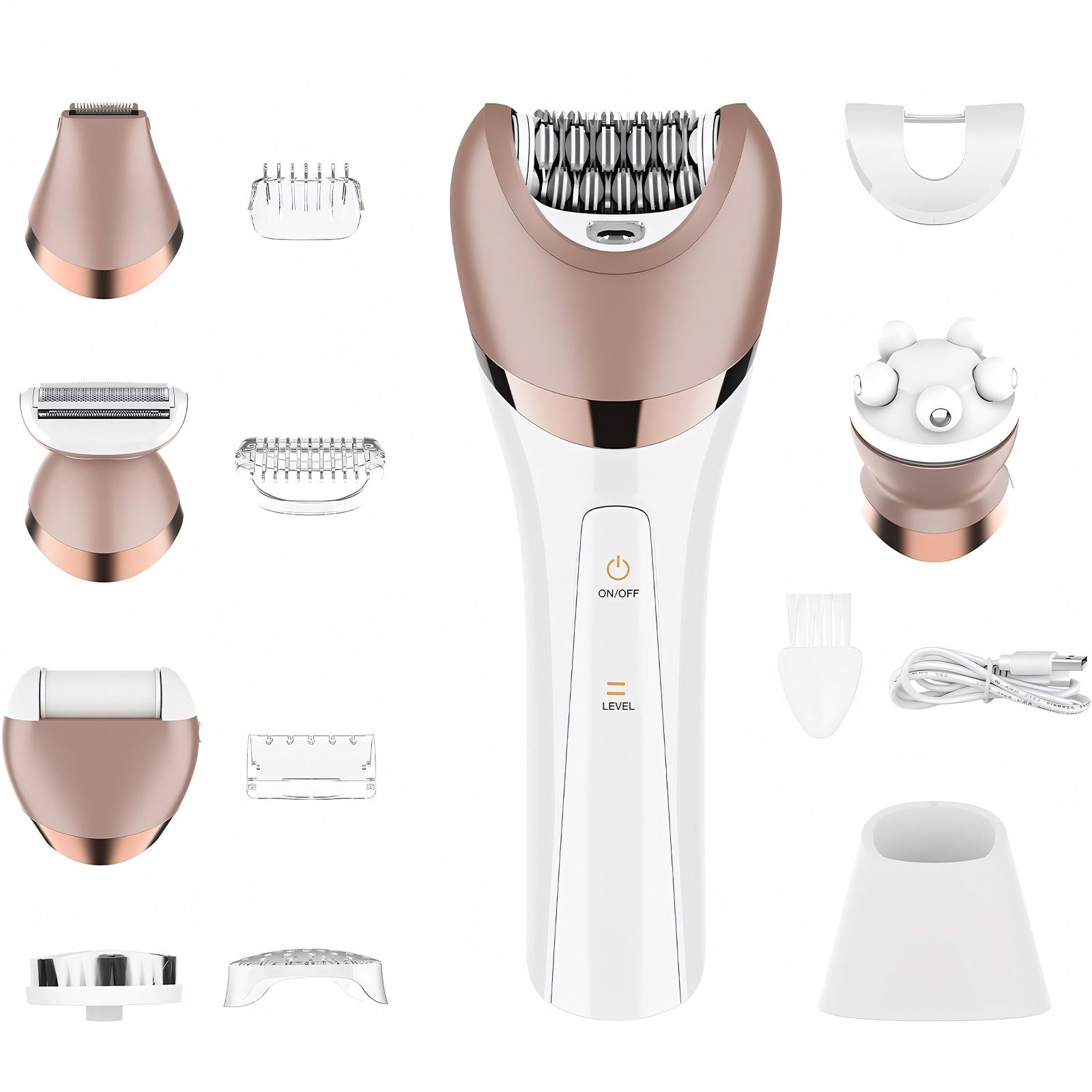 Rayofi Epilierer 6 in 1 Epilierer