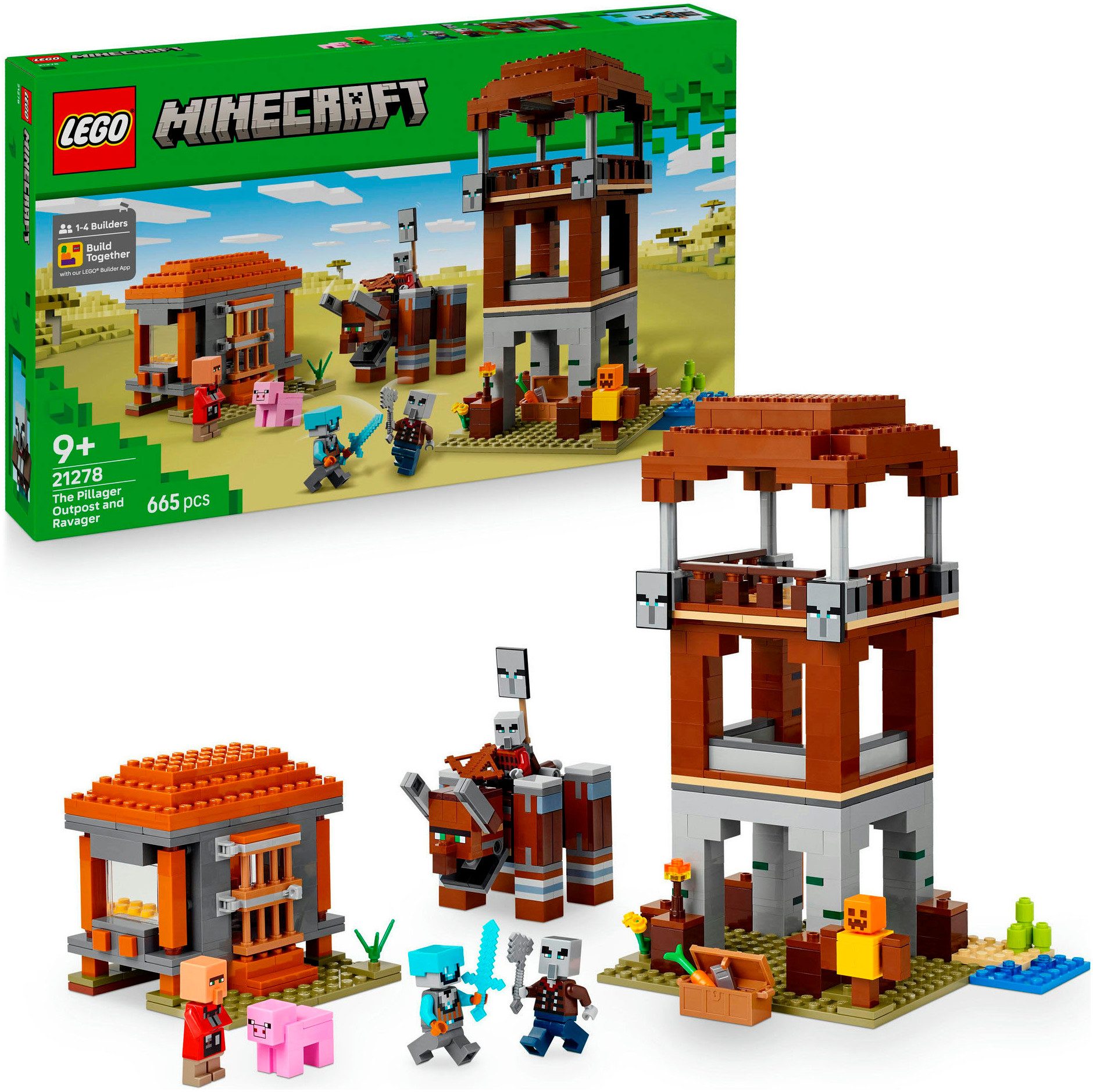 LEGO® Ein Verwüster am Plünderer-Außenposten (21278),