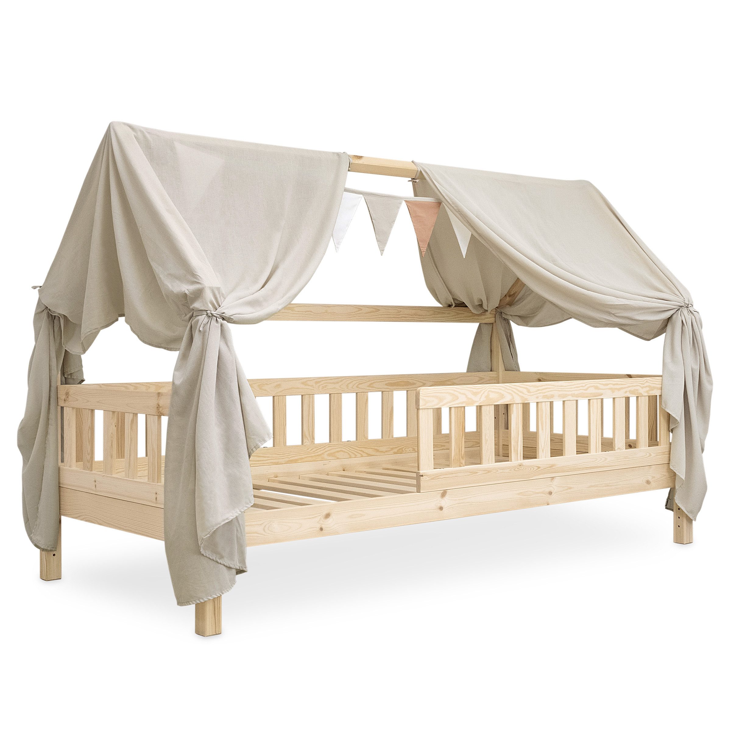 Ehrenkind Betthimmel Deko Hausbett, Kinderzimmer-Deko-Set (Kinderzimmer