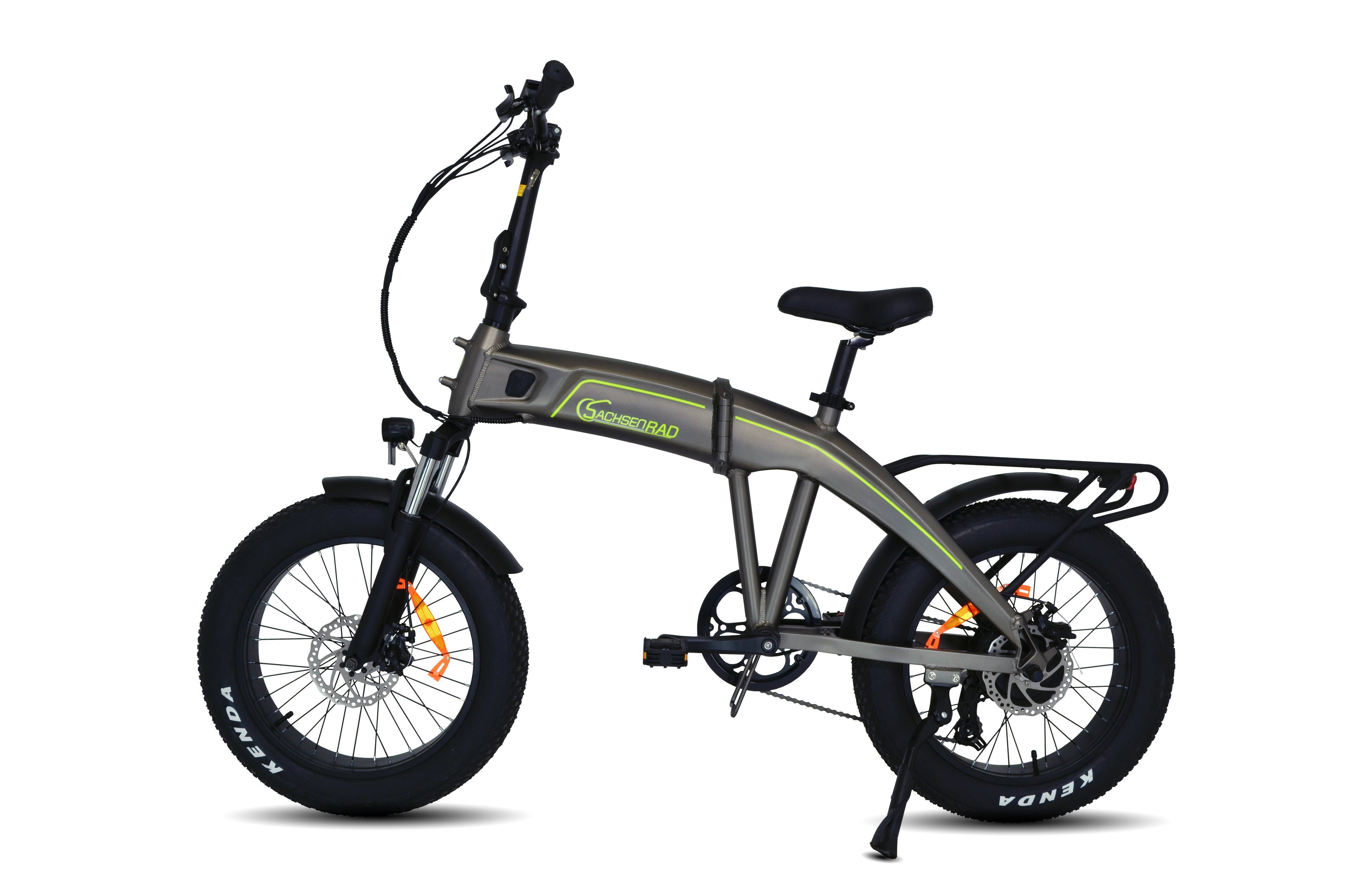 SachsenRad E-Bike Faltbike,Fatbike F6 Safari E-Bike