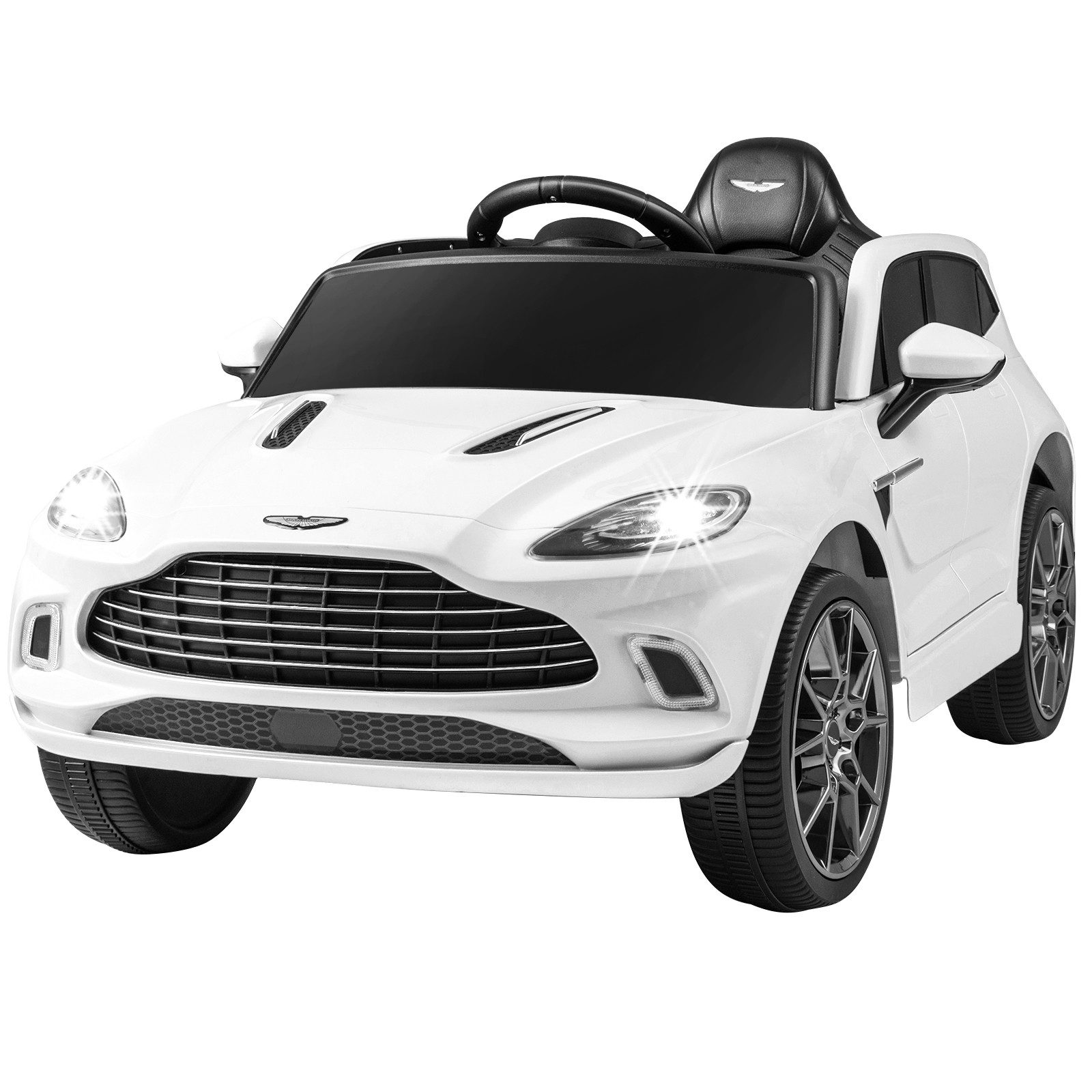 COSTWAY Elektro-Kinderauto Aston Martin, elektrisch, mit