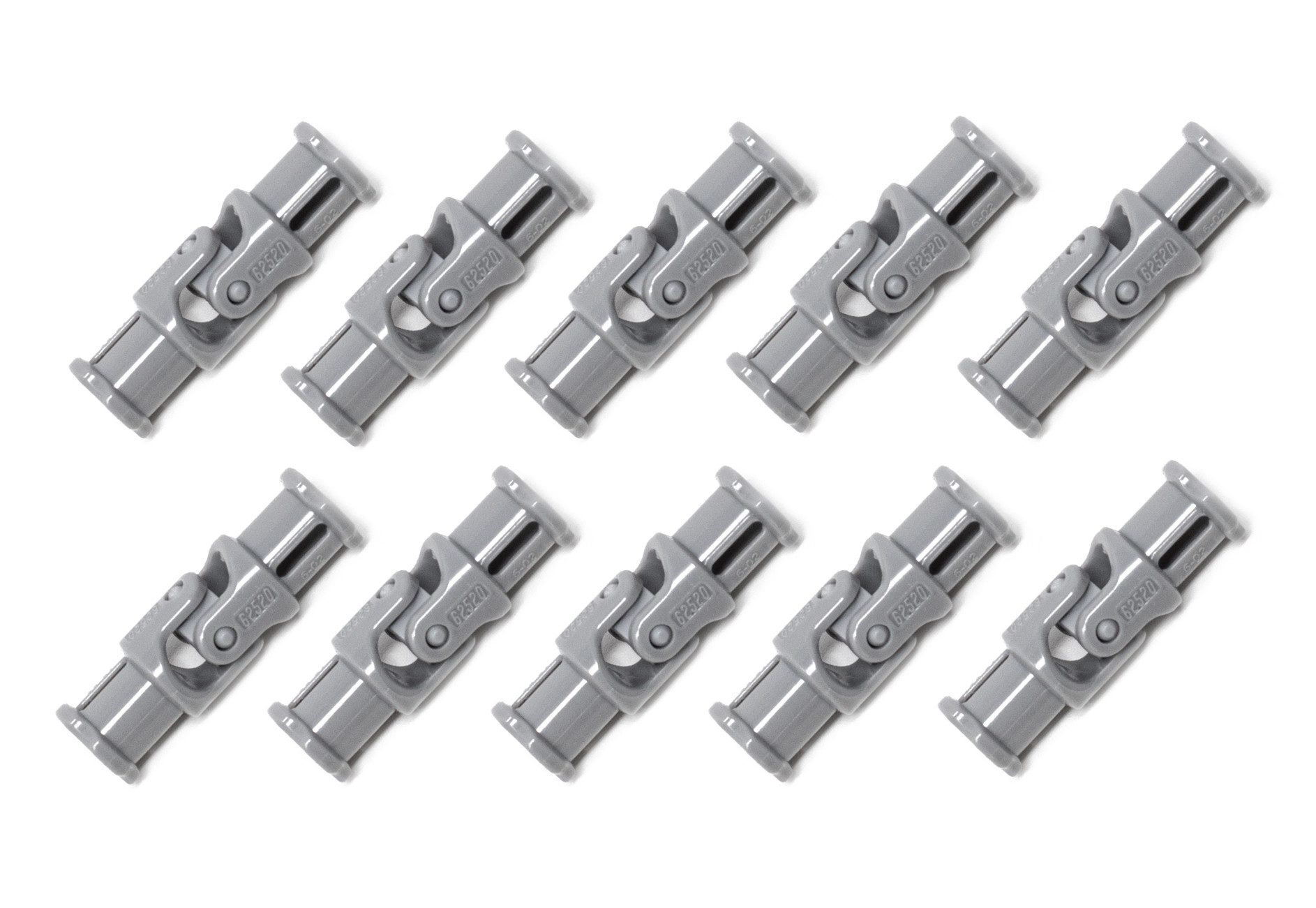 LEGO® LEGO Technic: 10x Kardangelenk, grau