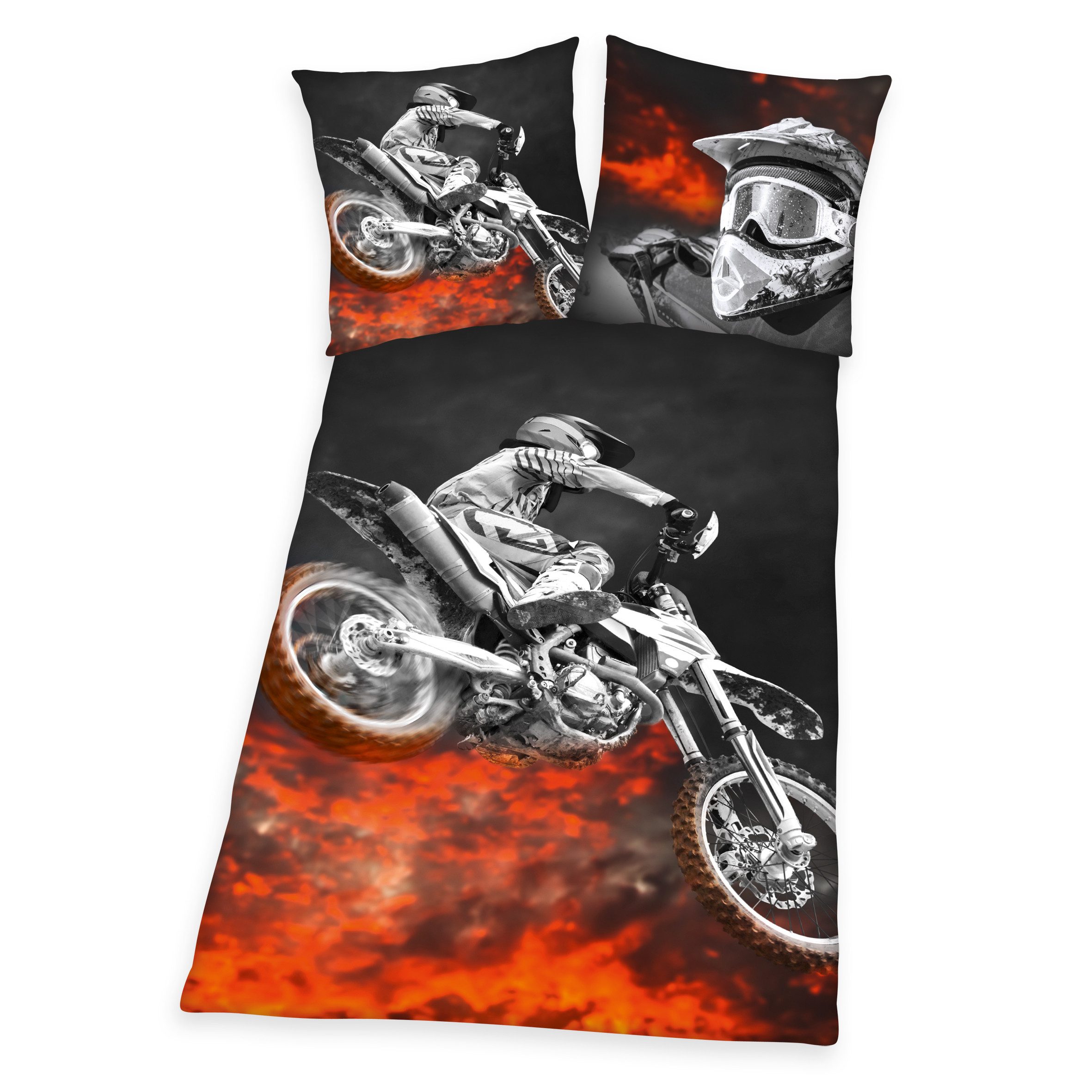 Herding Young Collection Bettwäsche Motocross Bettwäsche