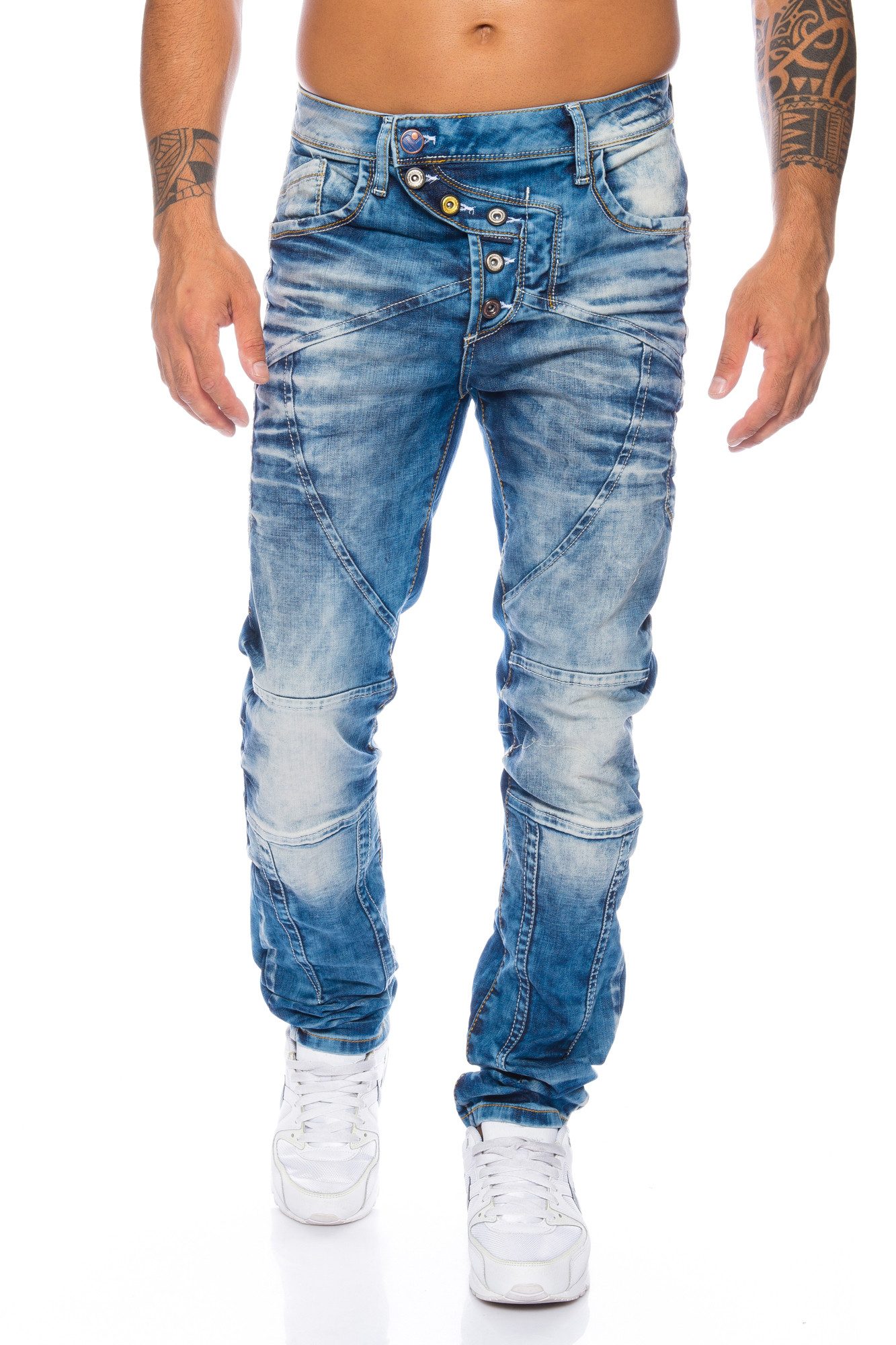Cipo & Baxx Regular-fit-Jeans Herren Jeans