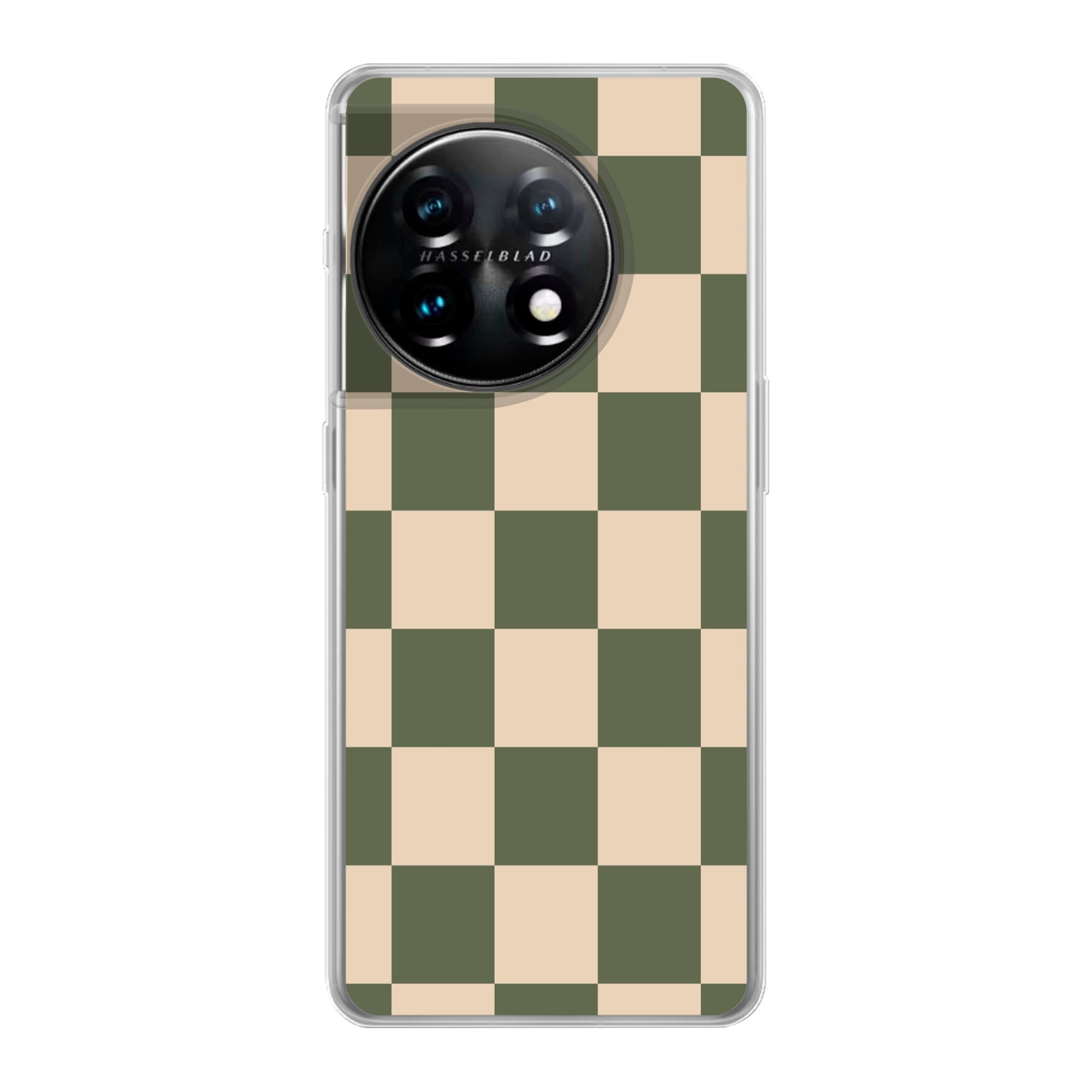 MuchoWow Handyhülle für OnePlus 11 Schachbrettmuster