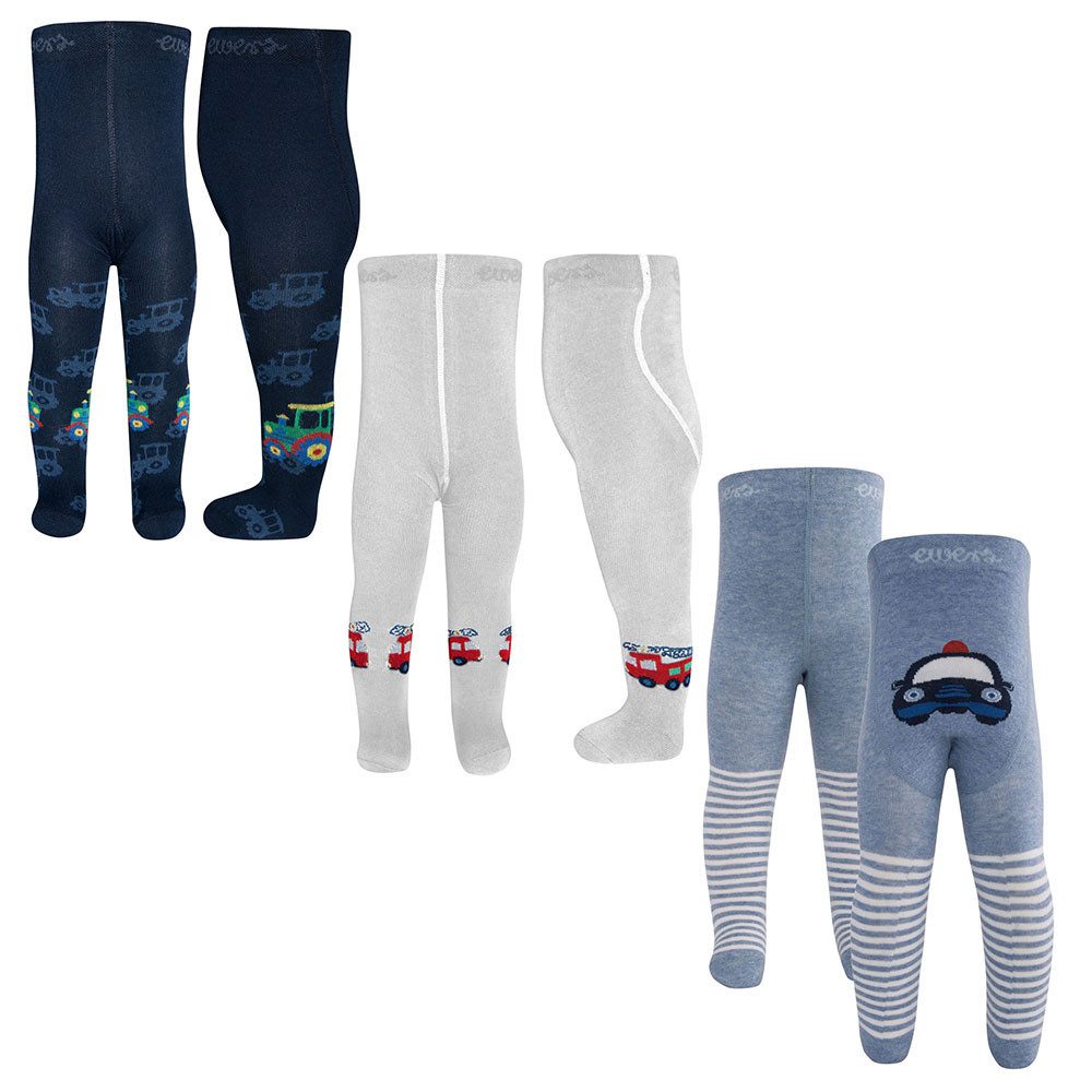 Ewers Strumpfhose Strumpfhose 3er Pack Fahrzeuge