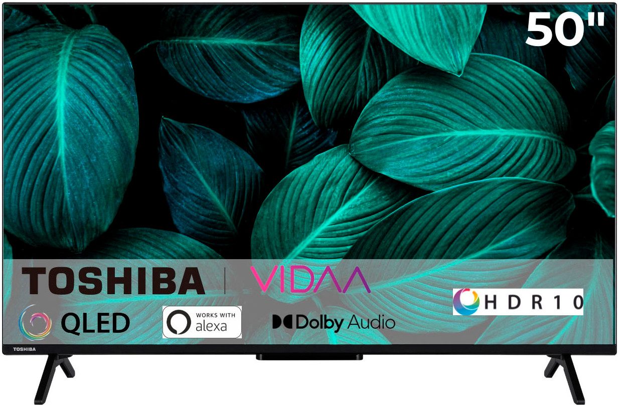 Toshiba 50QV2463DA QLED-Fernseher (126 cm/50 Zoll,