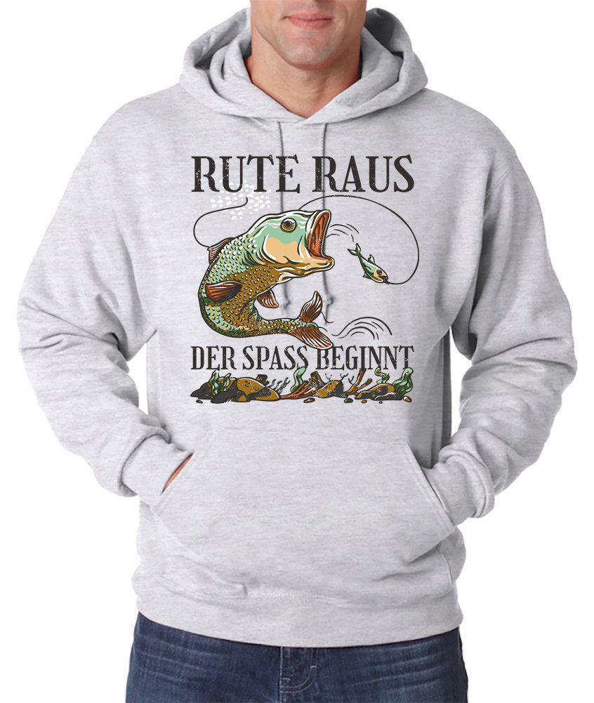 Youth Designz Kapuzenpullover Rute Raus der