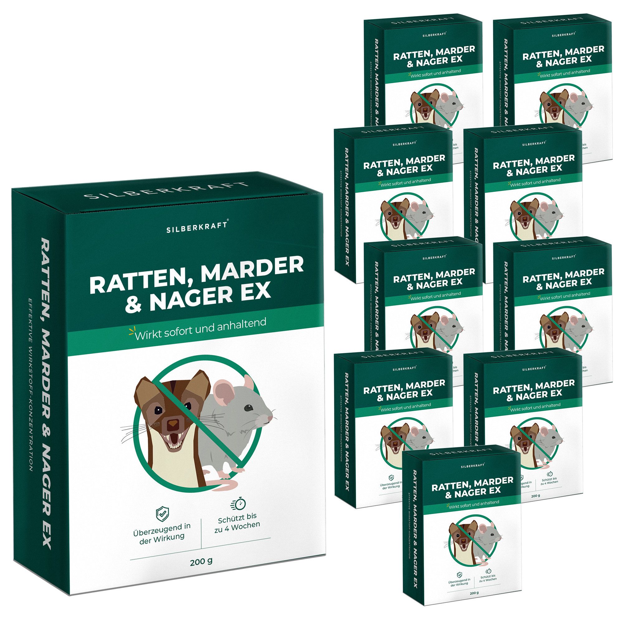 Silberkraft Vergrämungsmittel Silberkraft Ratten, Marder &