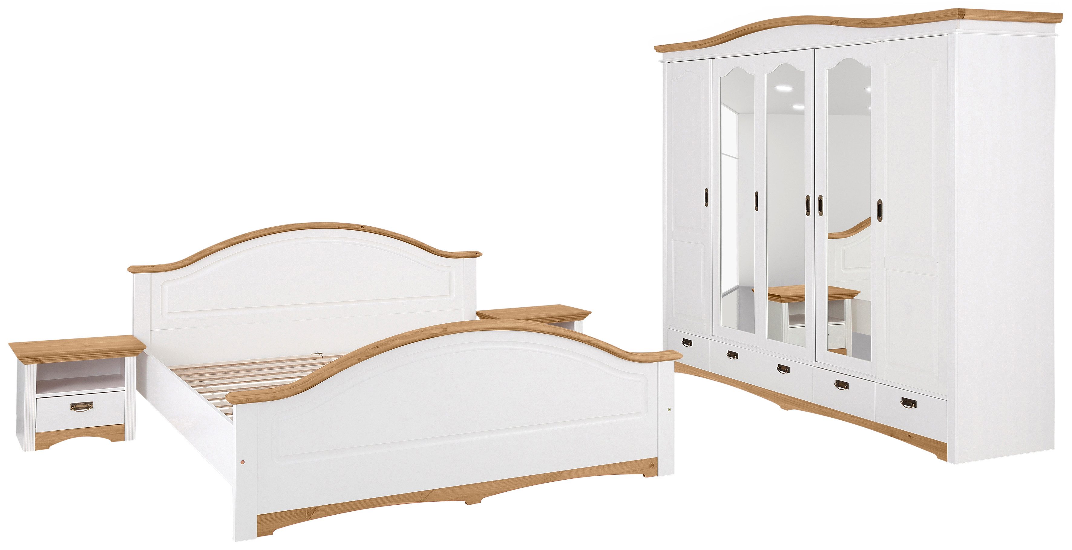 Home affaire Schlafzimmer-Set 'Konrad', komplettes Schlafzimmer