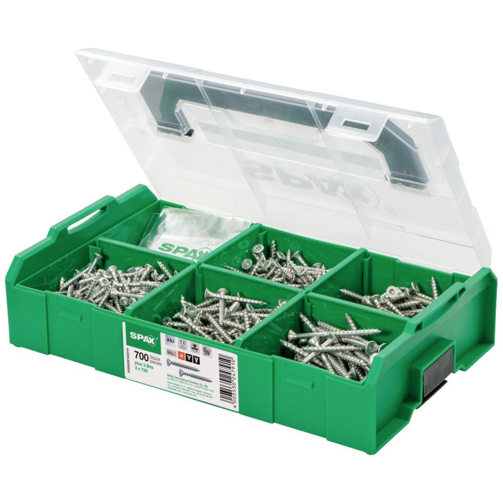 SPAX Schrauben-Set SPAX 5000009162019 Kombi-Schrauben-Sortiment 1