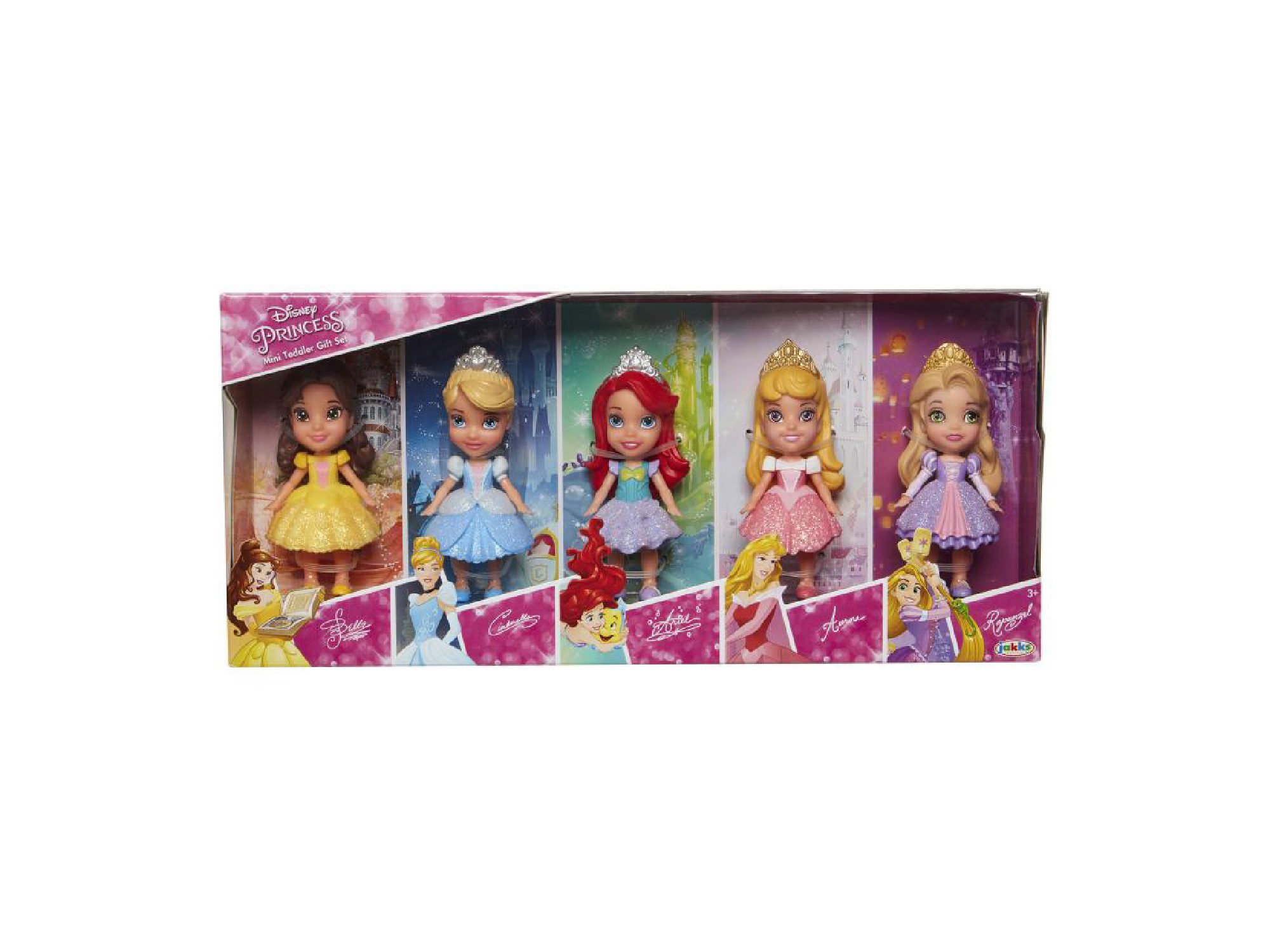 Disney Spielfigur Disney Minipuppen Prinzessinnen 5er